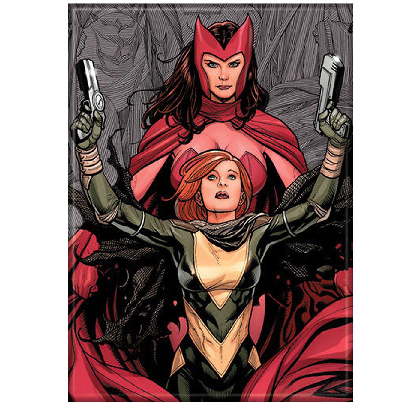AVX #0 Hope & Scarlet Witch Magnet, Black