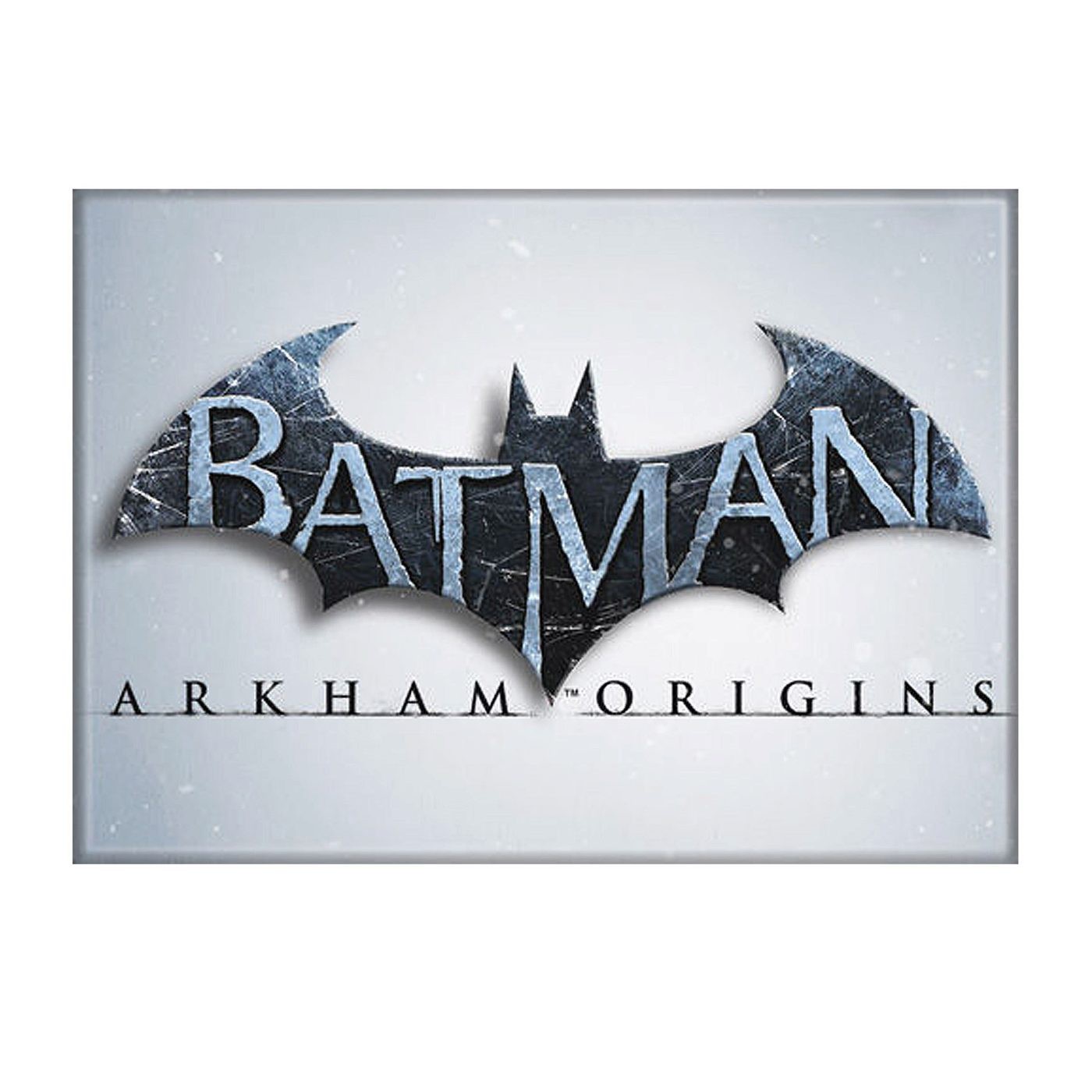 Batman Arkham Origins Symbol Magnet, White
