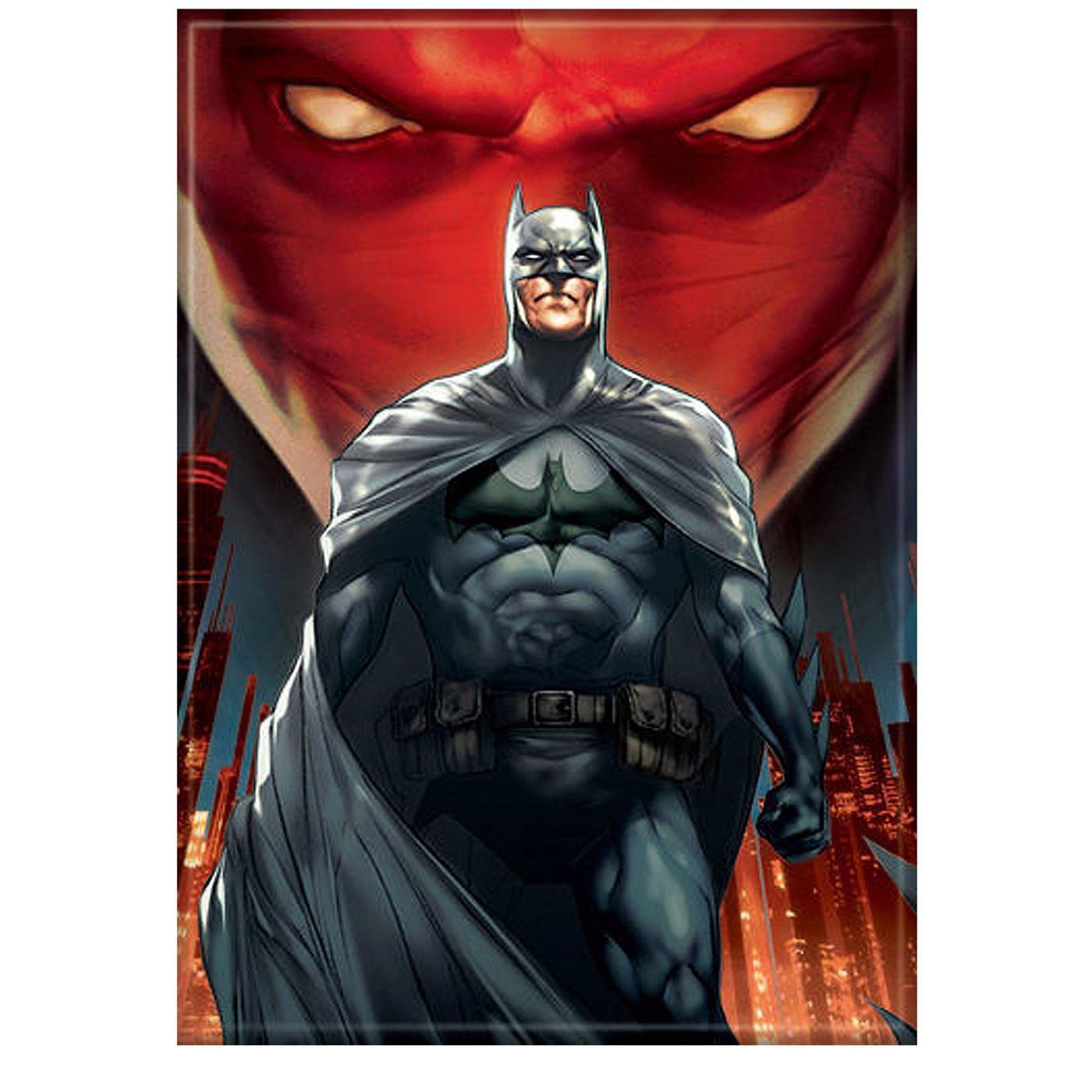 Batman Under the Red Hood Magnet, Red
