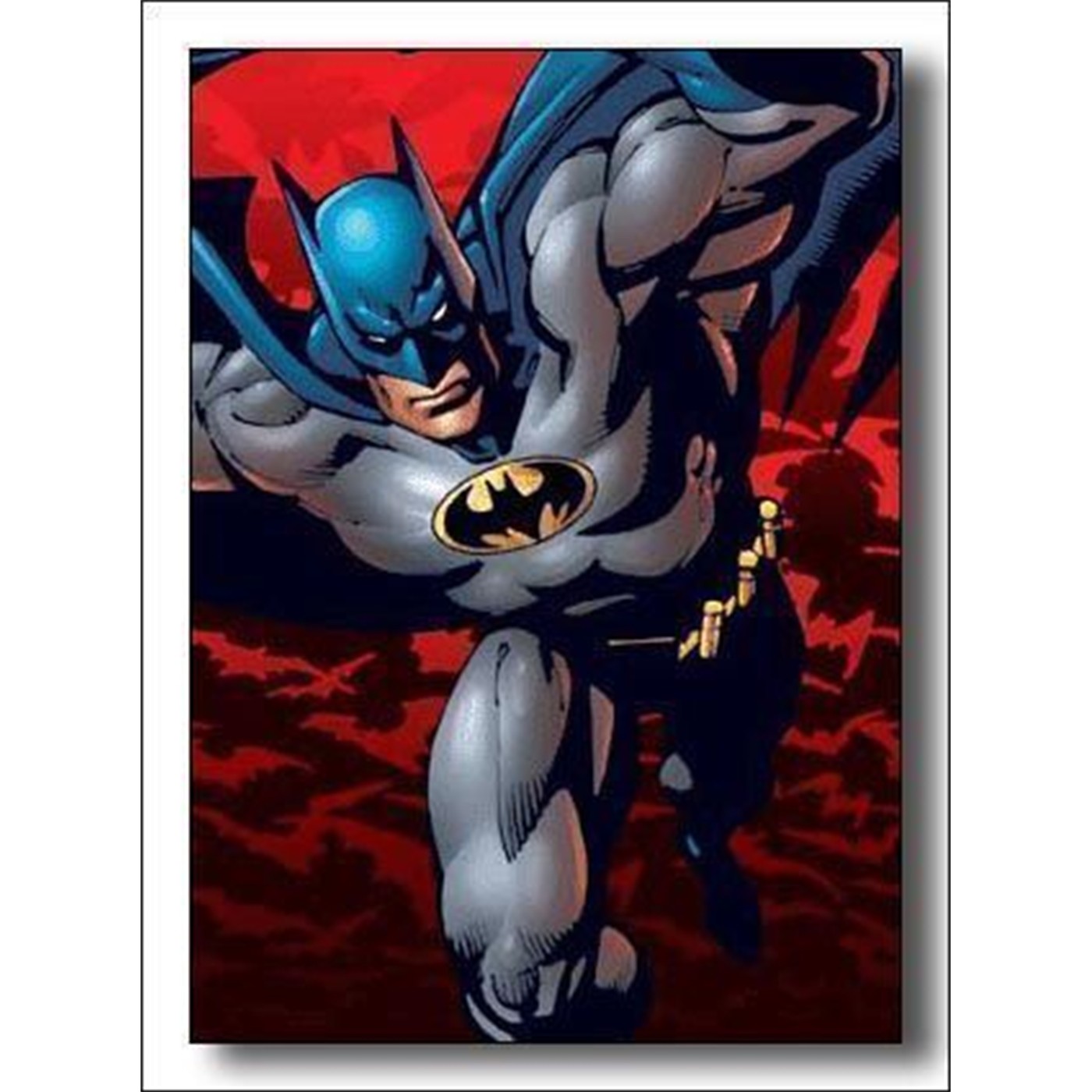 Batman Magnet Red Bats