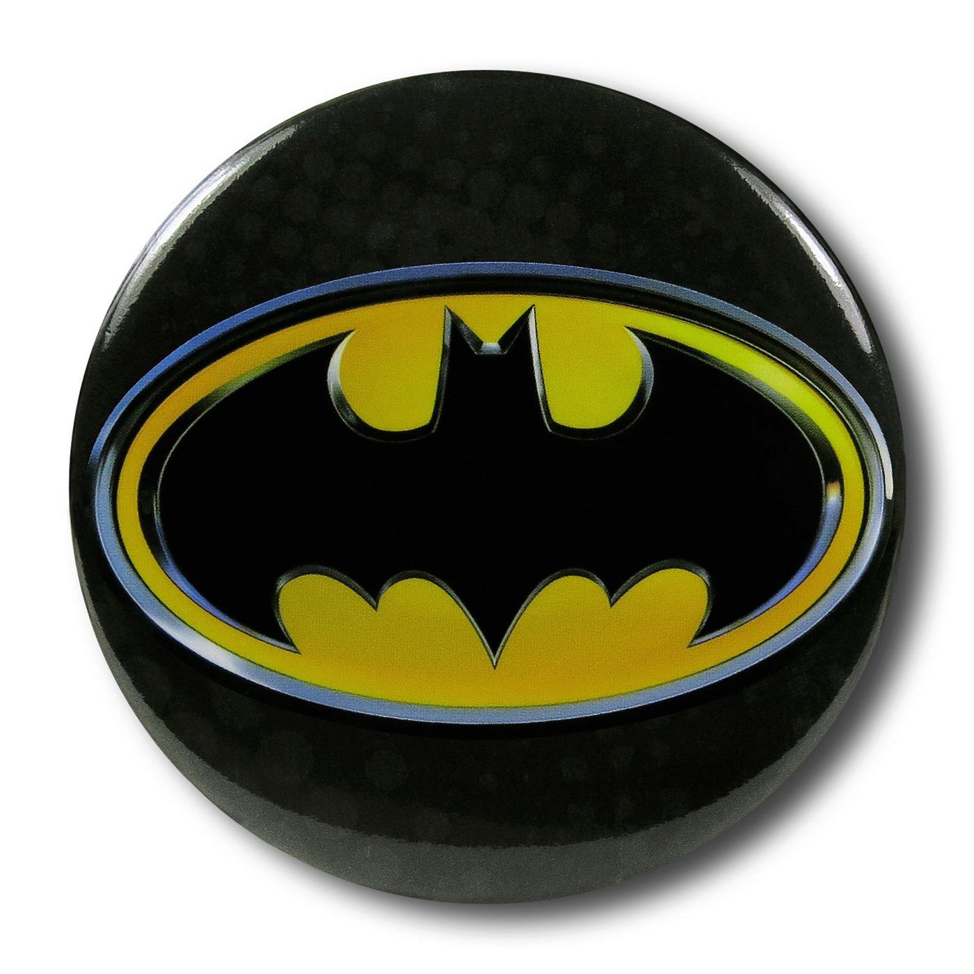 Batman Symbol Button Magnet Bottle Opener, Black