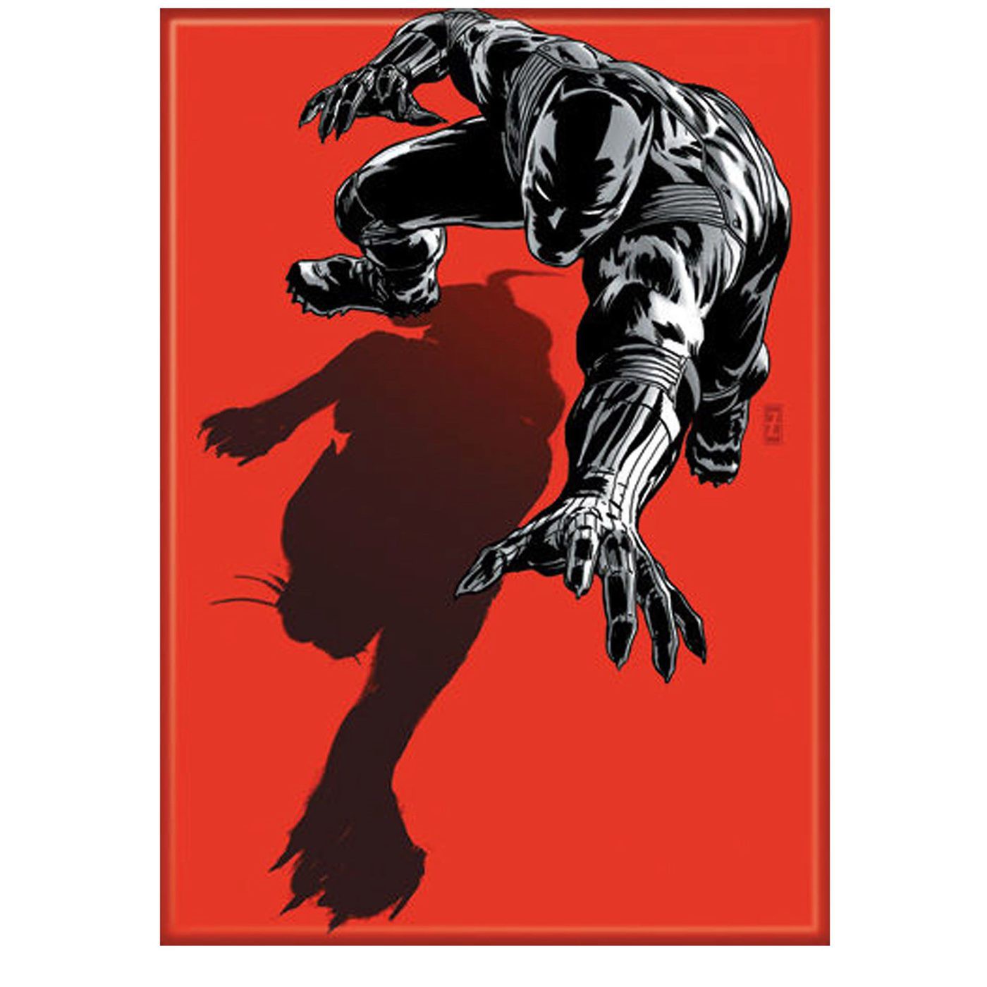 Black Panther Red Magnet, Red