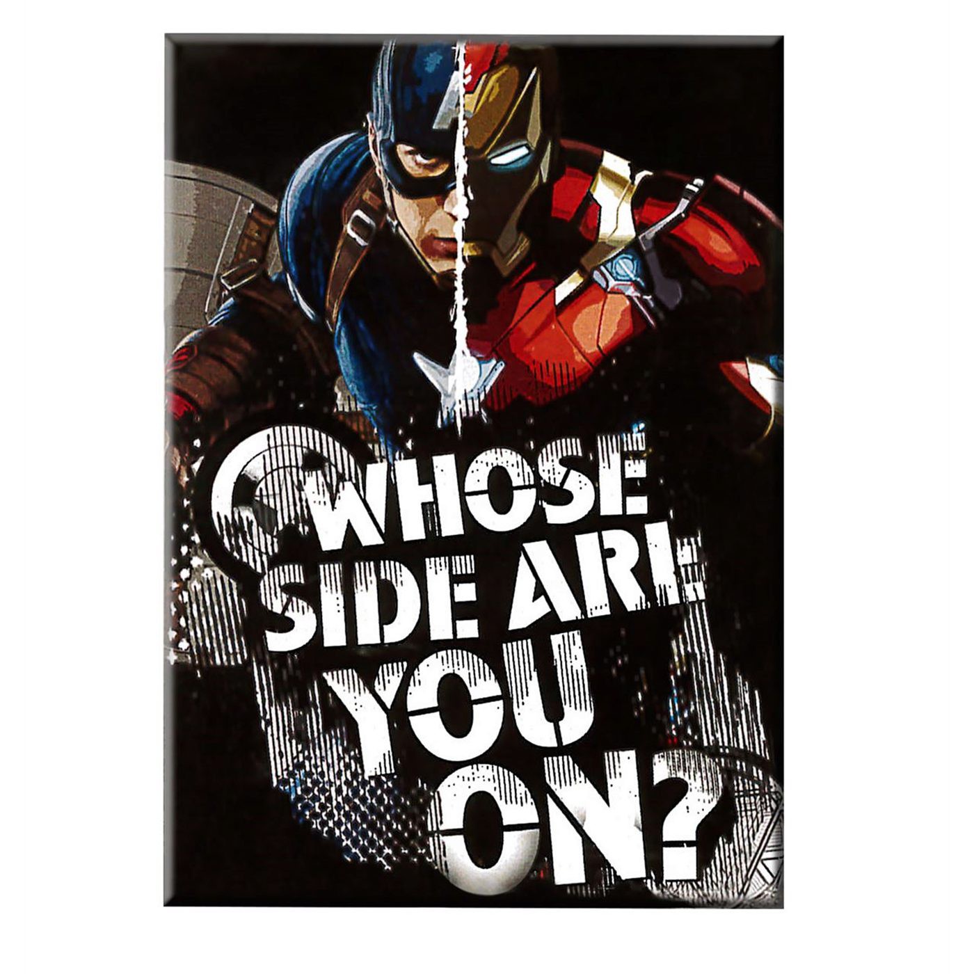 Captain America Civil War Choose Sides Magnet