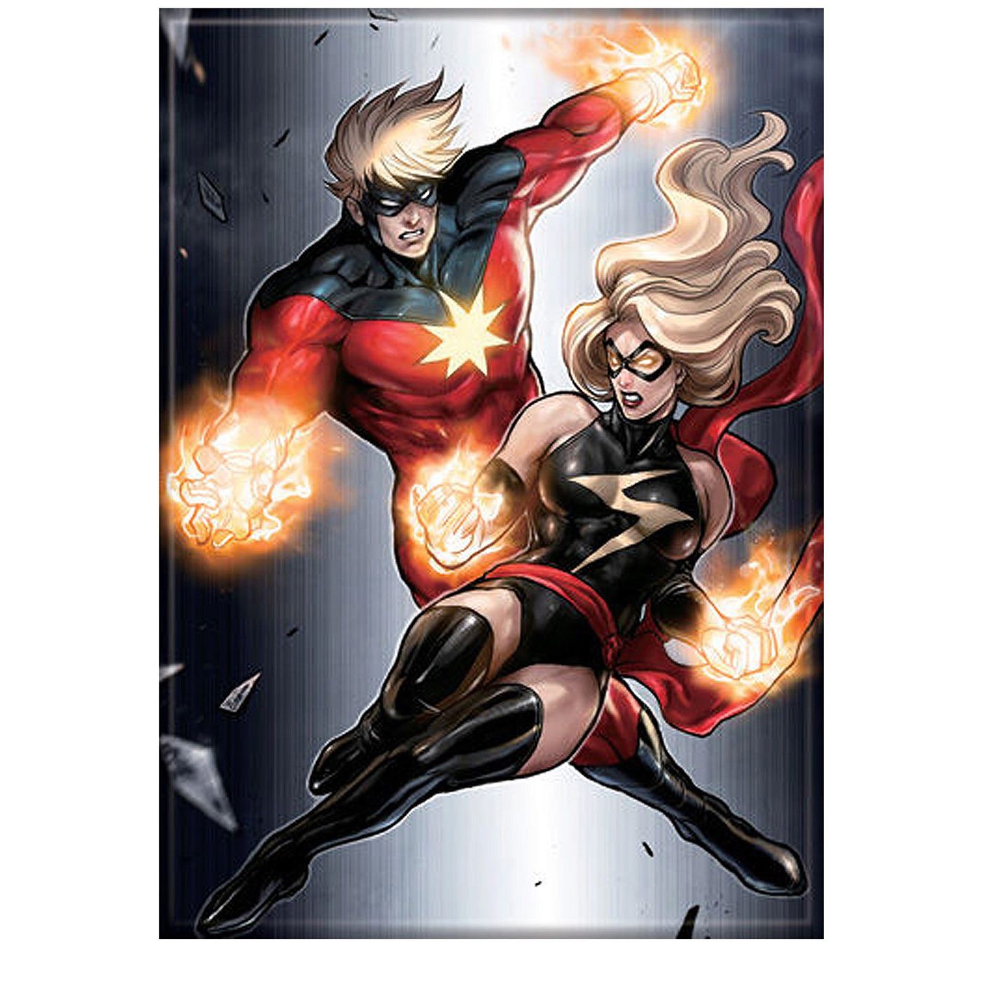 Ms Marvel #49 Cover Magnet, Black