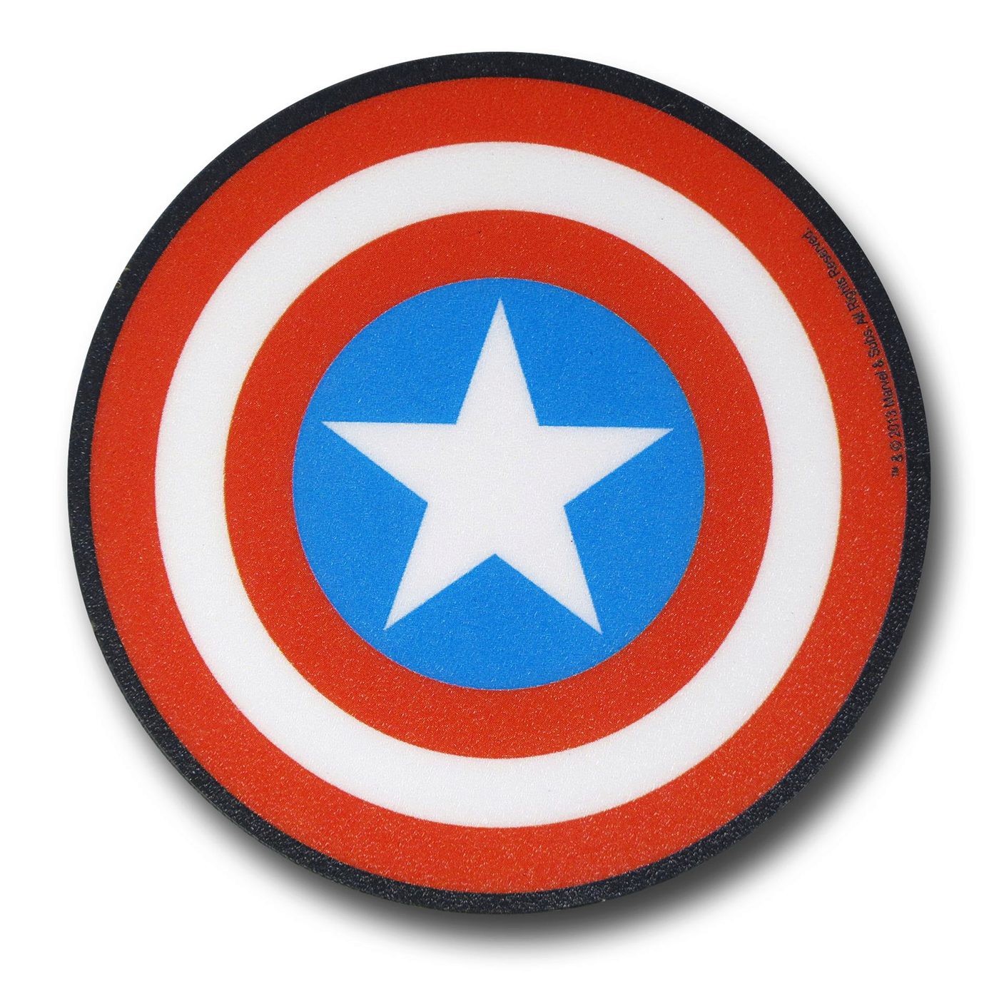 Captain America Shield Chunky Magnet, Red