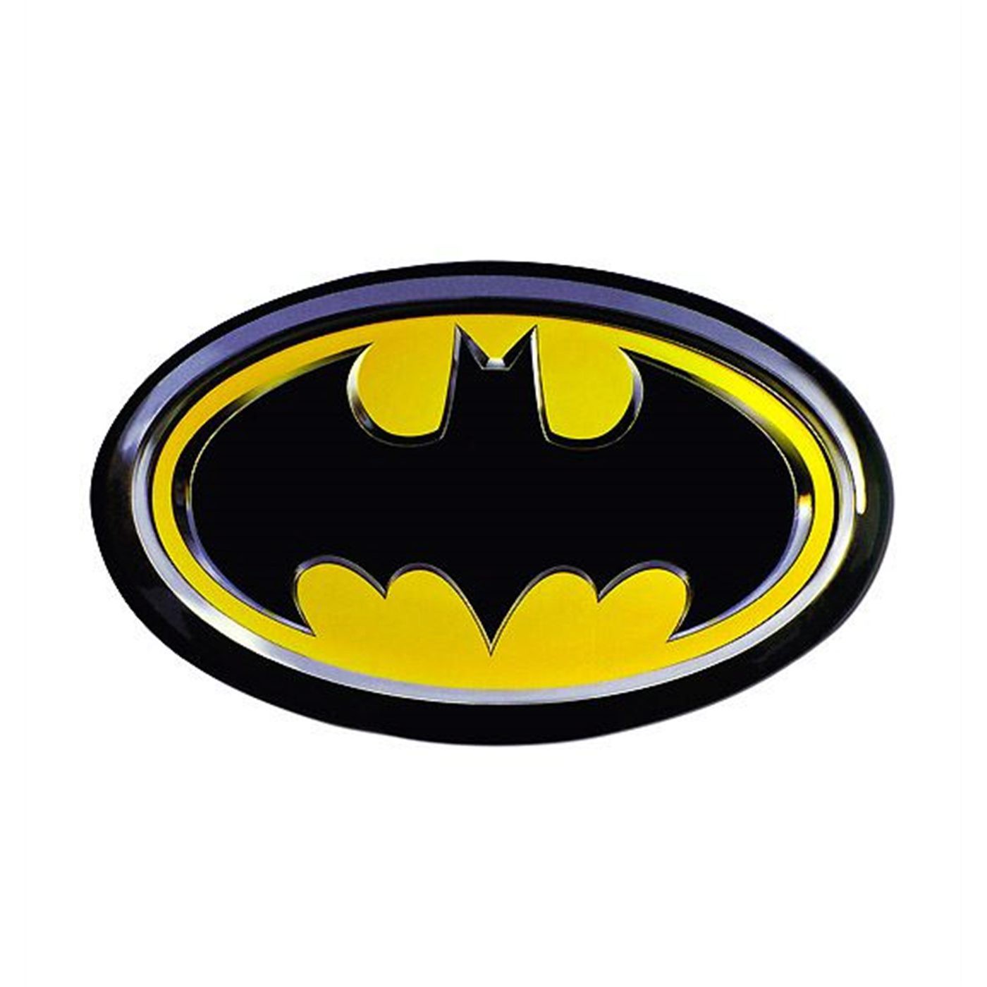 Batman Symbol Color Magnet, Black
