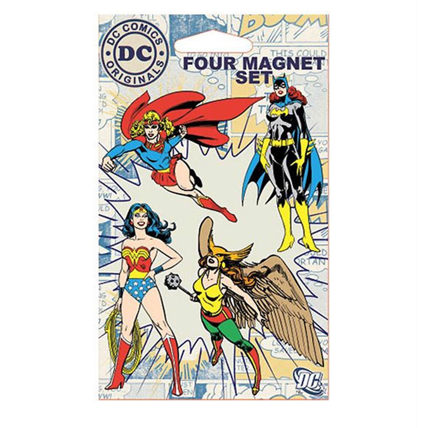 Heroines 4 Pack Magnet Set