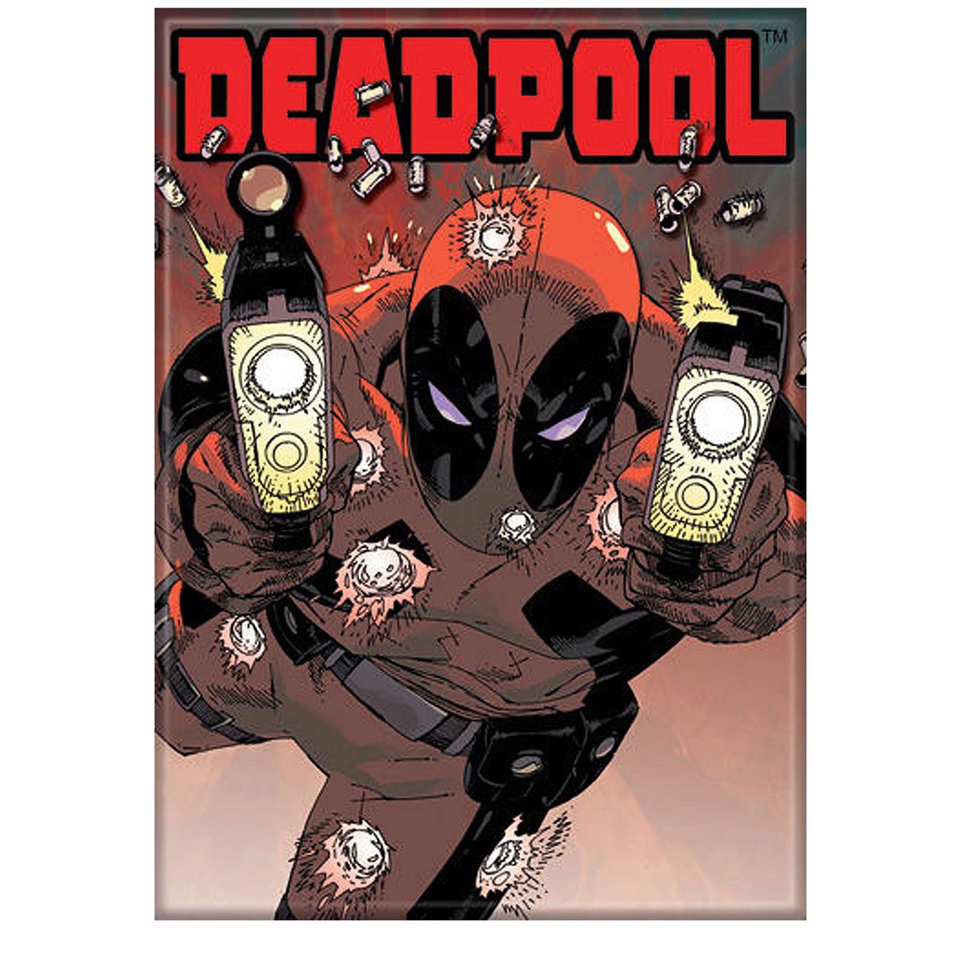 Deadpool 2 Guns Blazin Magnet