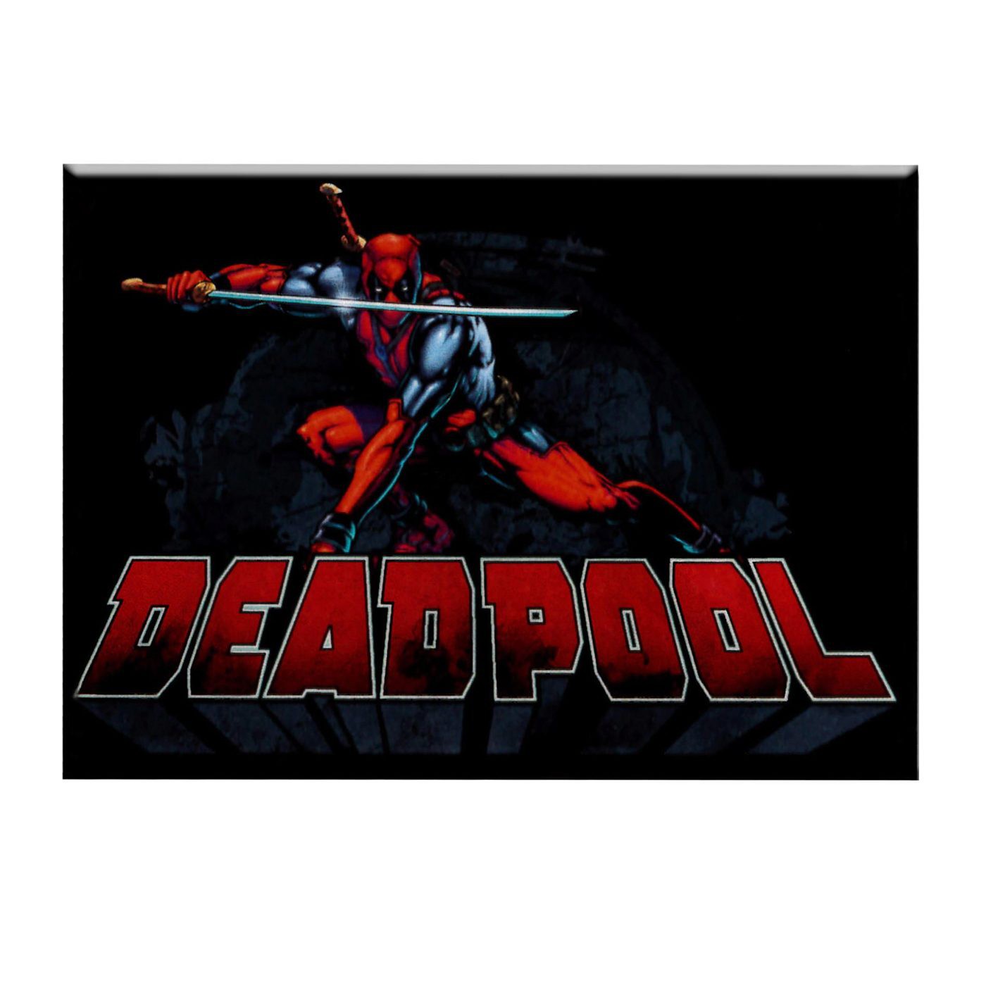 Deadpool Crouching Magnet, Black