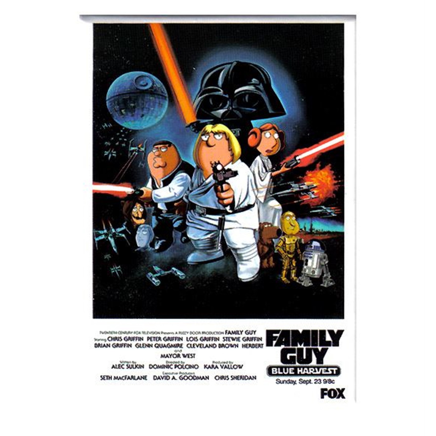 Family Guy Blue Harvest Poster Magnet