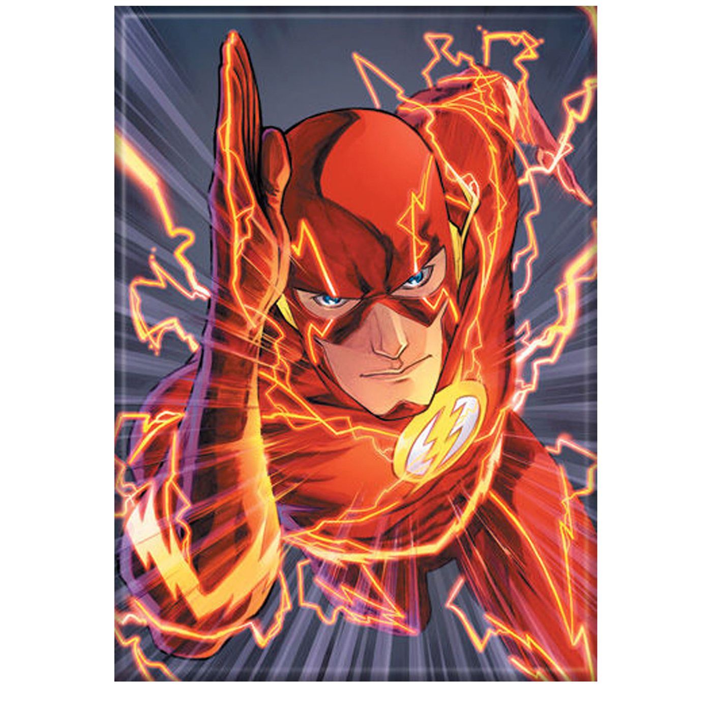 Flash DC Relaunch #1 Magnet, Red