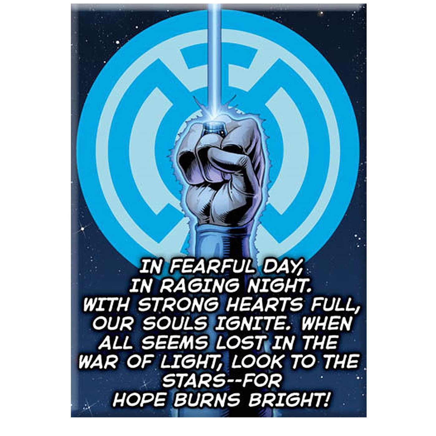 Green Lantern Blue Lantern Oath Magnet