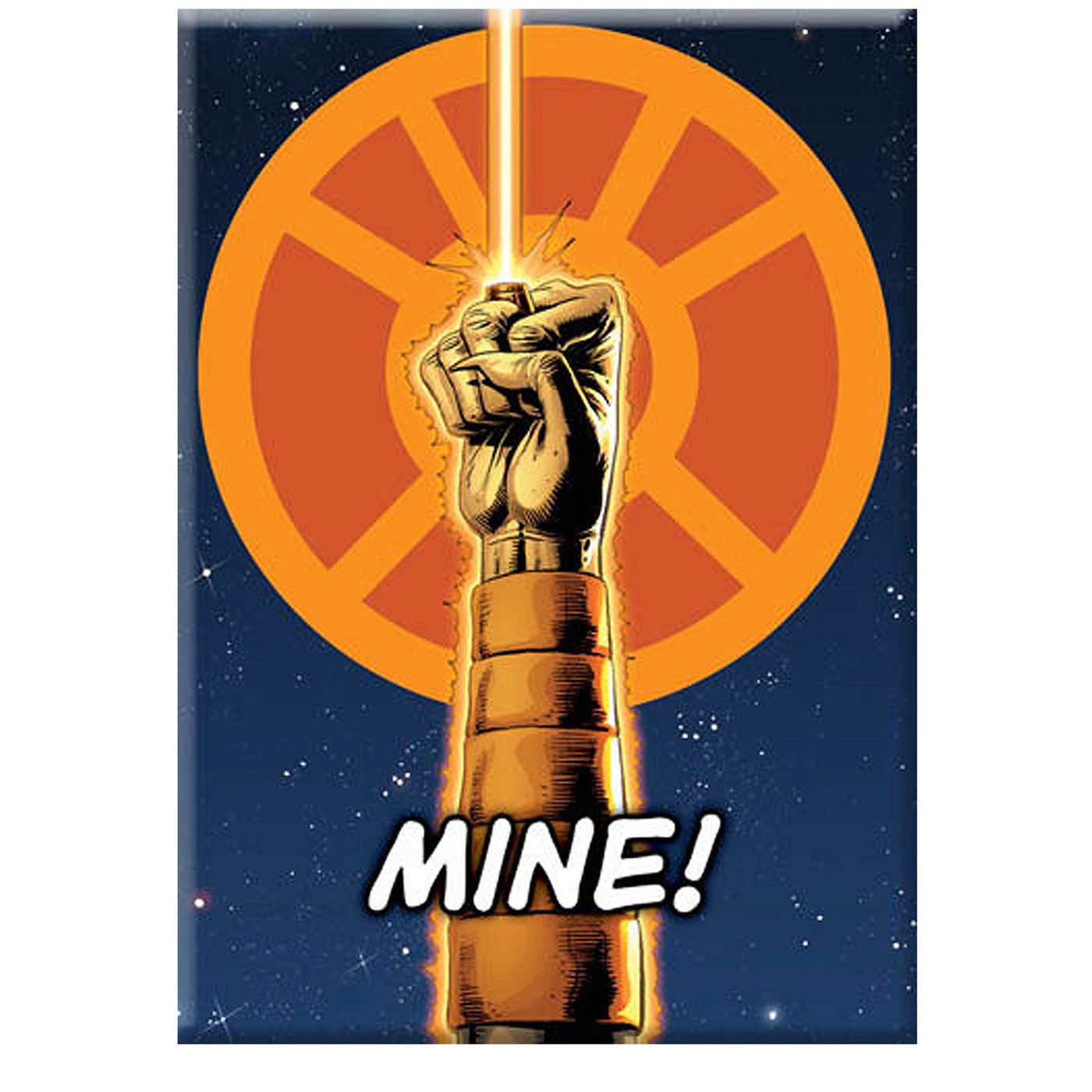 Green Lantern Orange Lantern Oath Magnet