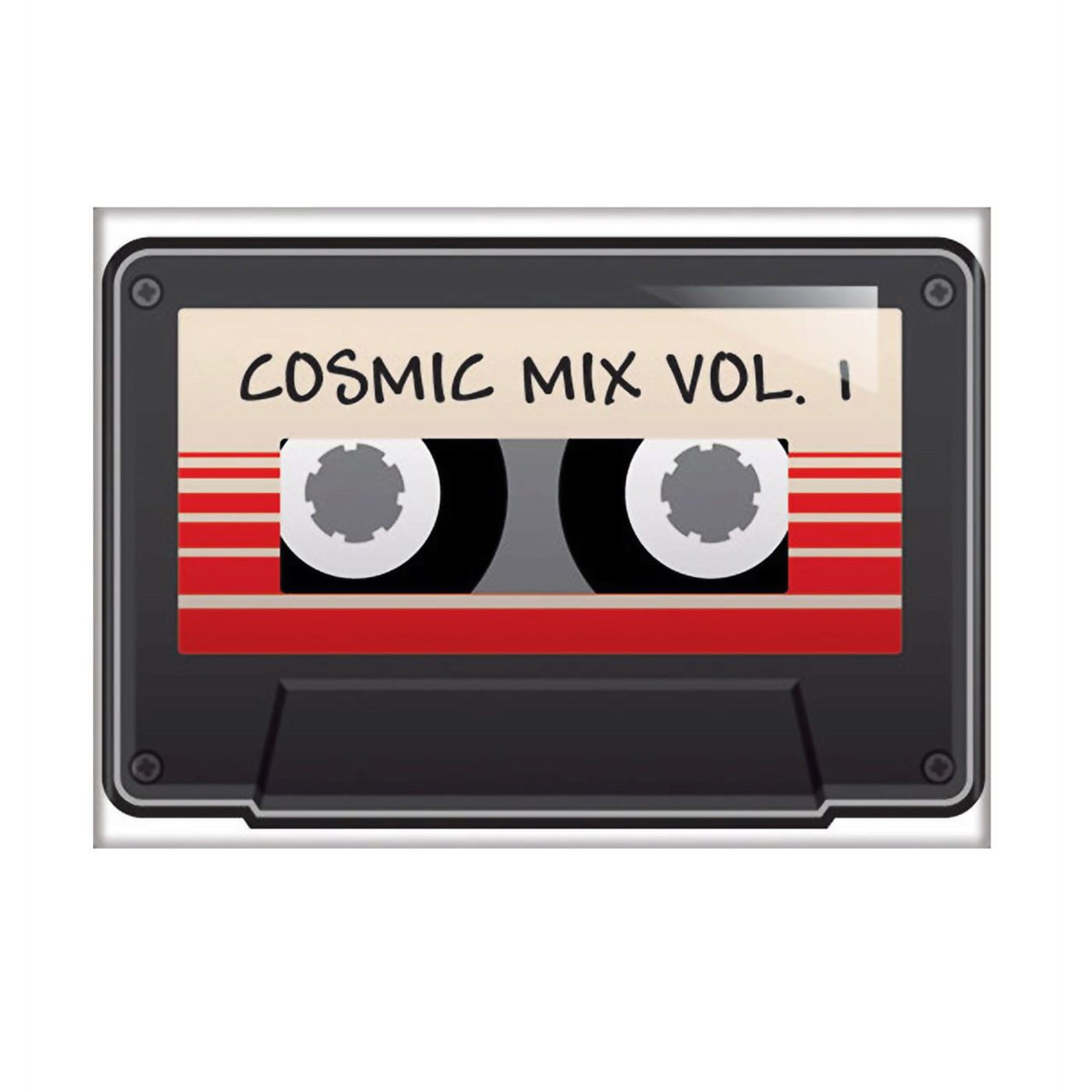 Guardians of the Galaxy Vol. 1 Mixtape Magnet, Black
