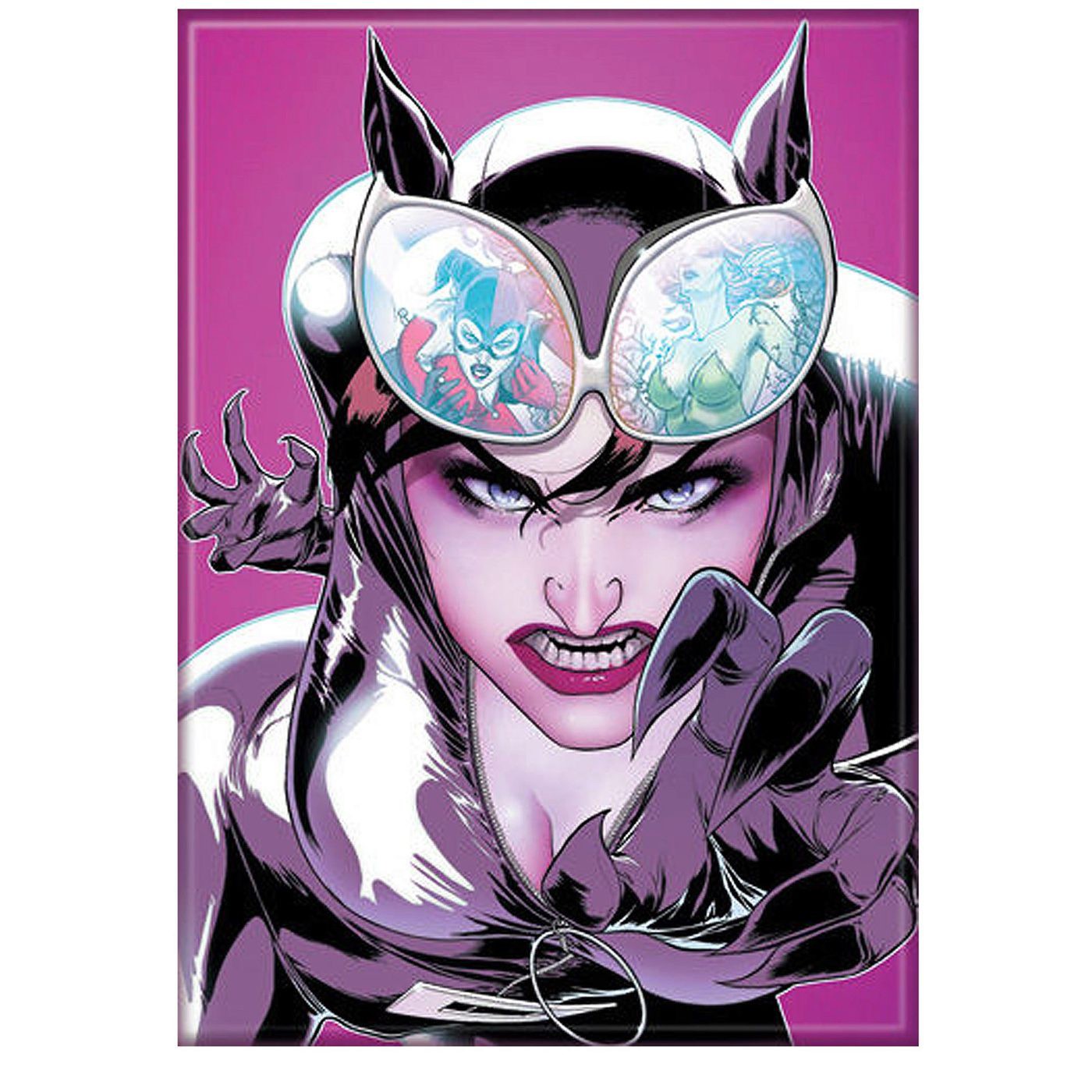 Gotham City Sirens #2 Cover Magnet, Purple