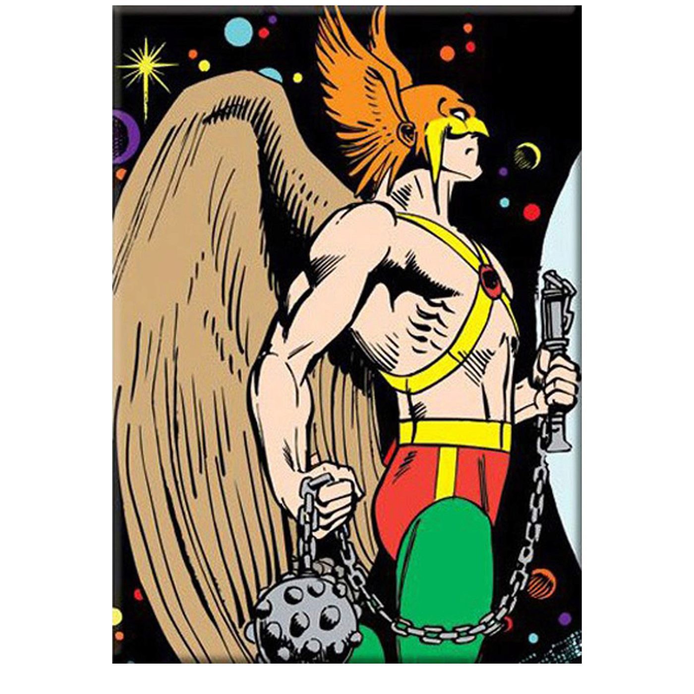 Hawkman Magnet, Black