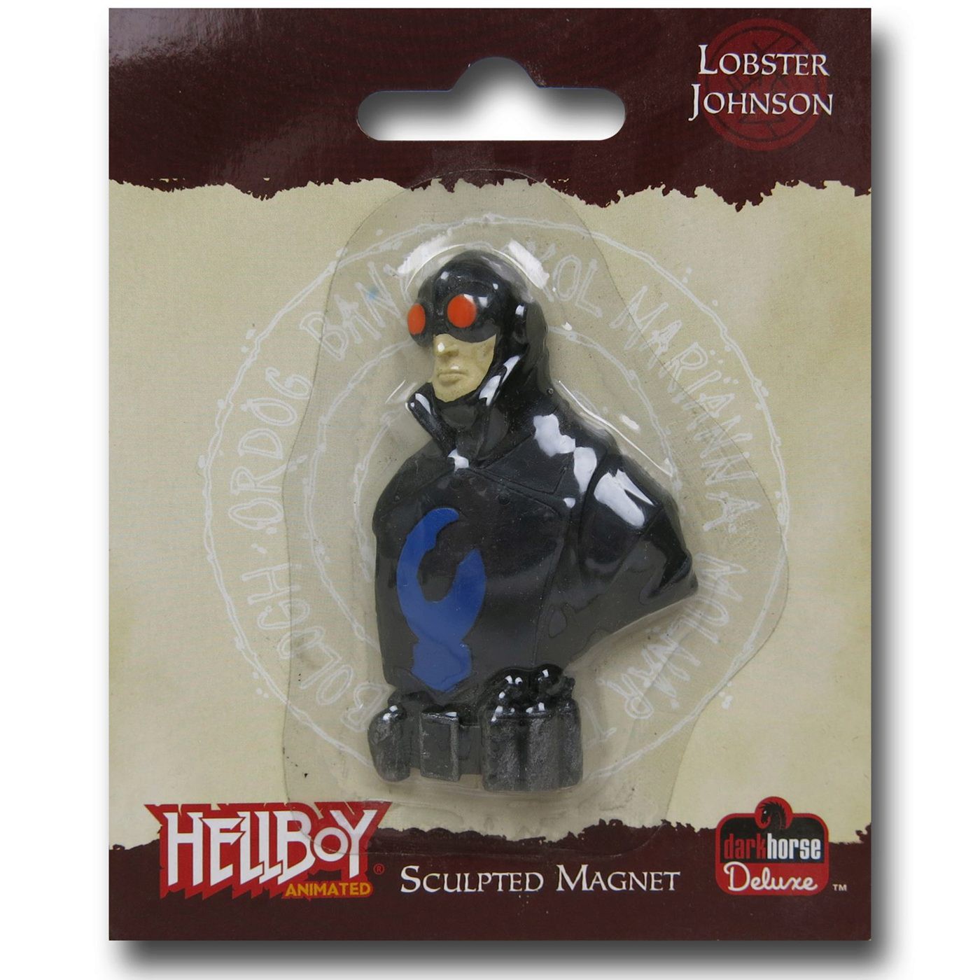 Hellboy Lobster Johnson Magnet, Black