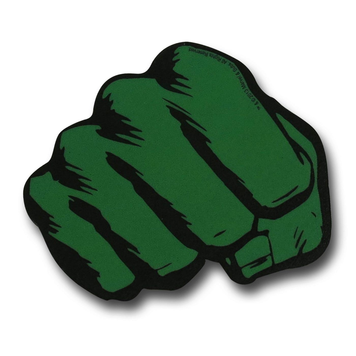 Hulk Fist Chunky Magnet, Green