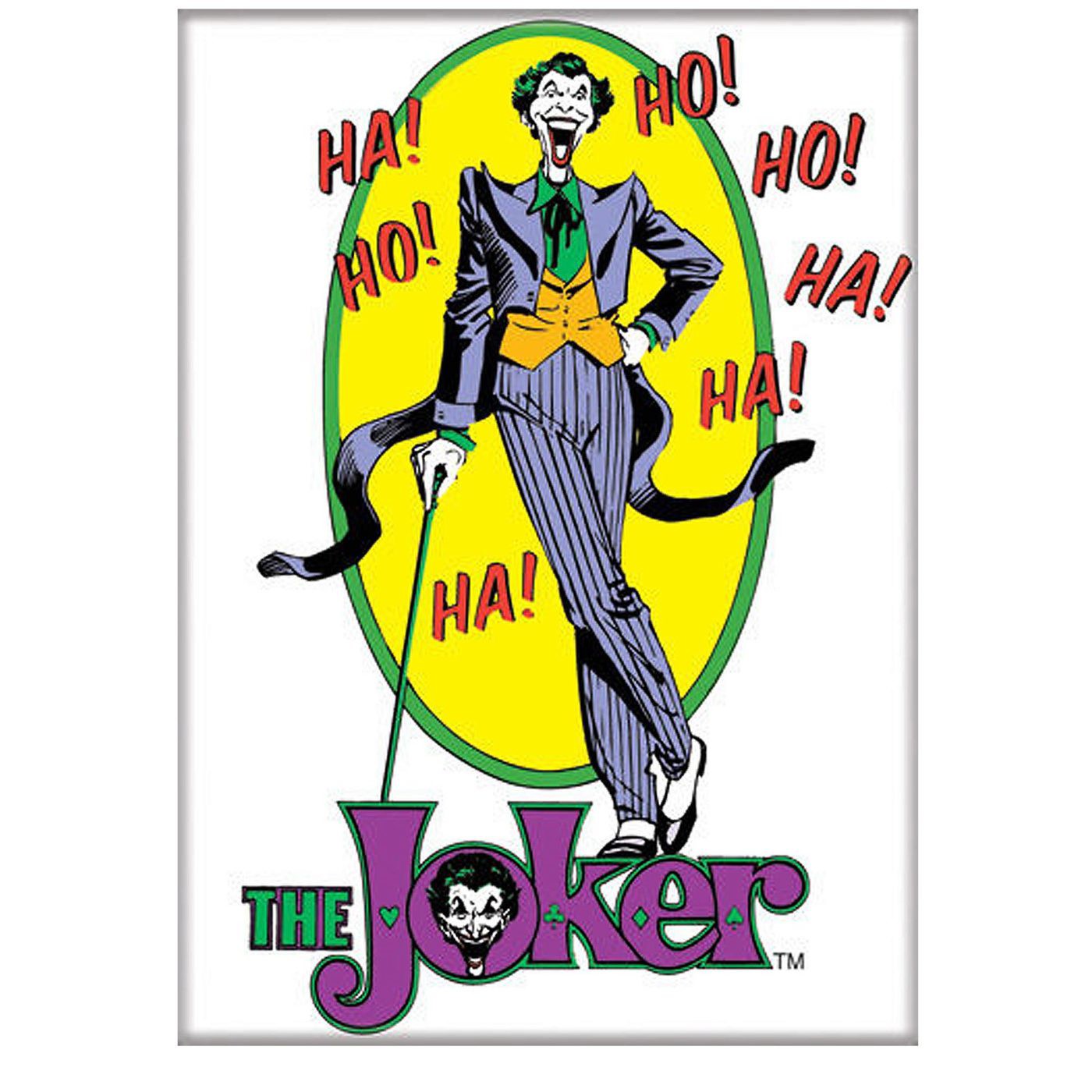 Joker Magnet, White