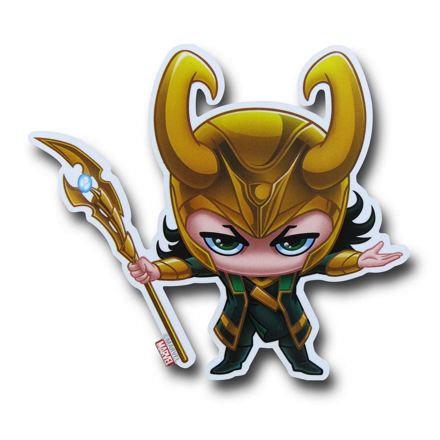 Loki Funky Chunky Magnet, Yellow