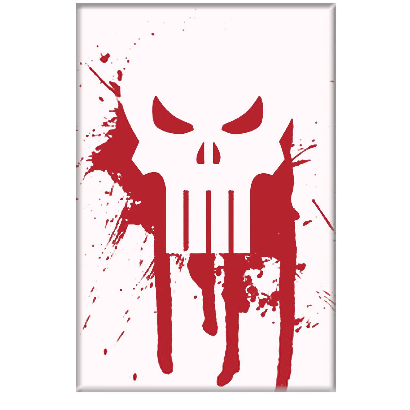 Punisher Bloody Skull Magnet