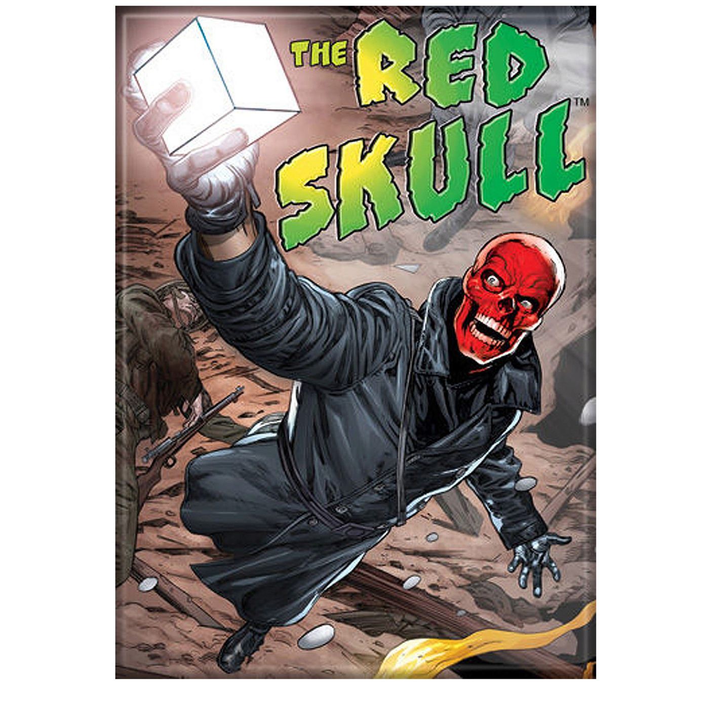 Red Skull Cosmic Cube Magnet