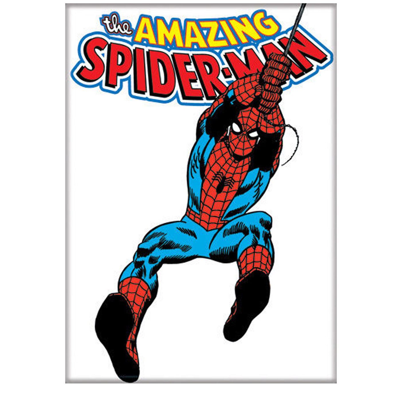 Spiderman White Magnet