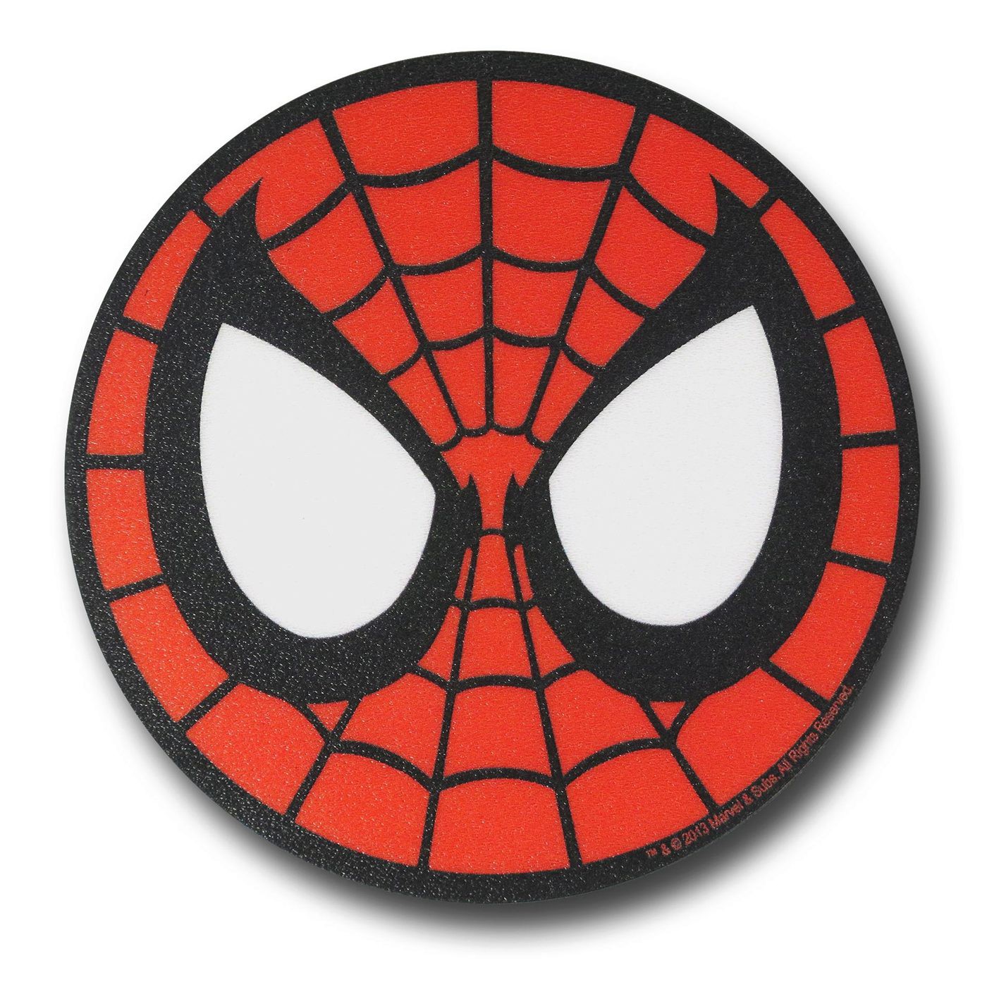 Spiderman Mask Chunky Magnet, Red