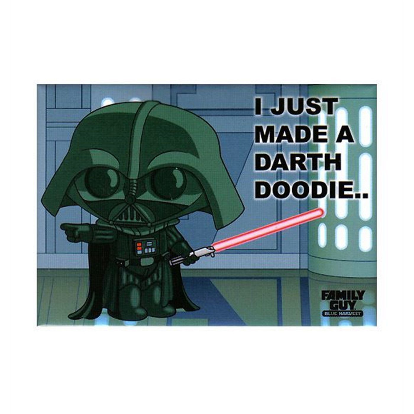 Family Guy Blue Harvest Darth Doodie Magnet