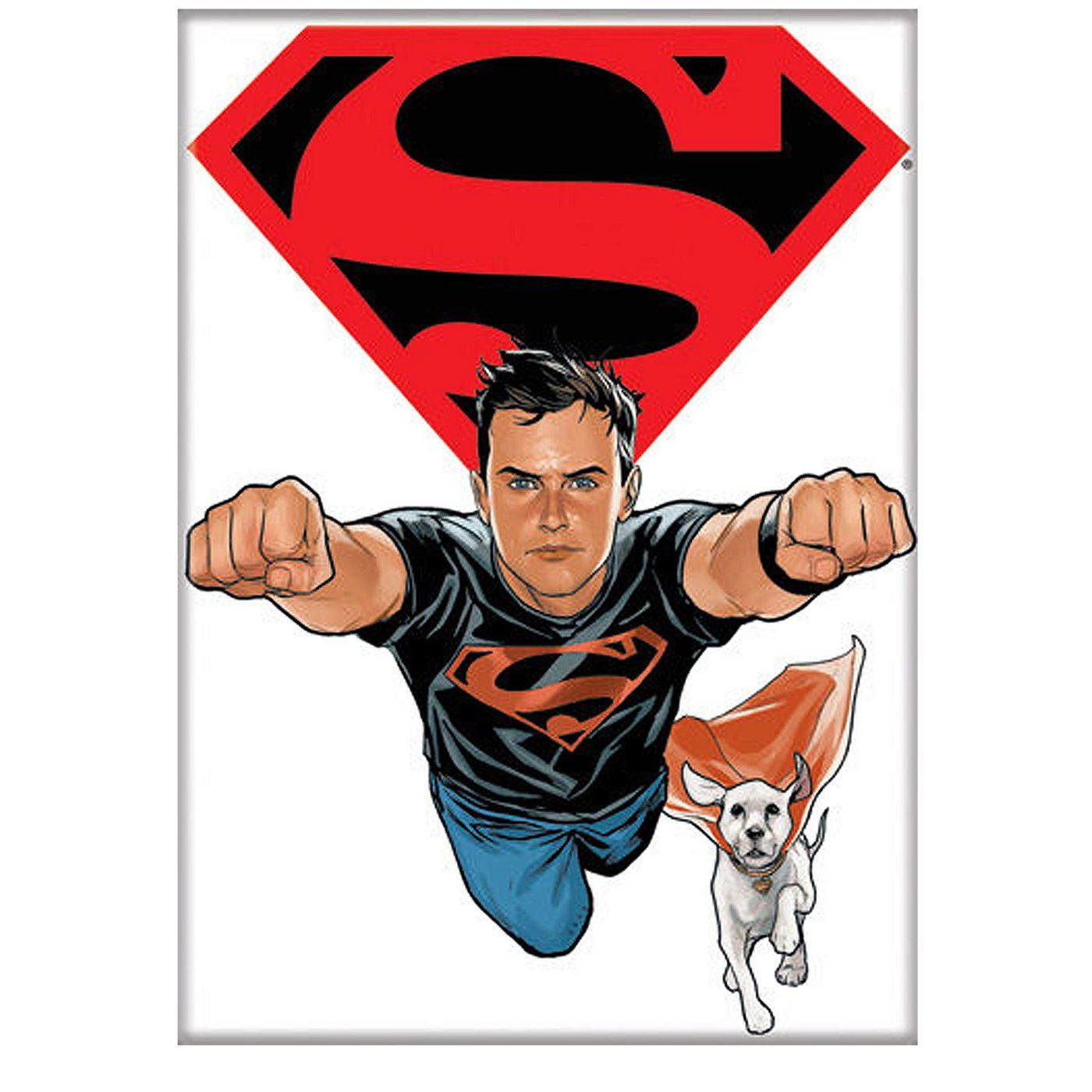 Superboy #3 w/Krypto Magnet, White
