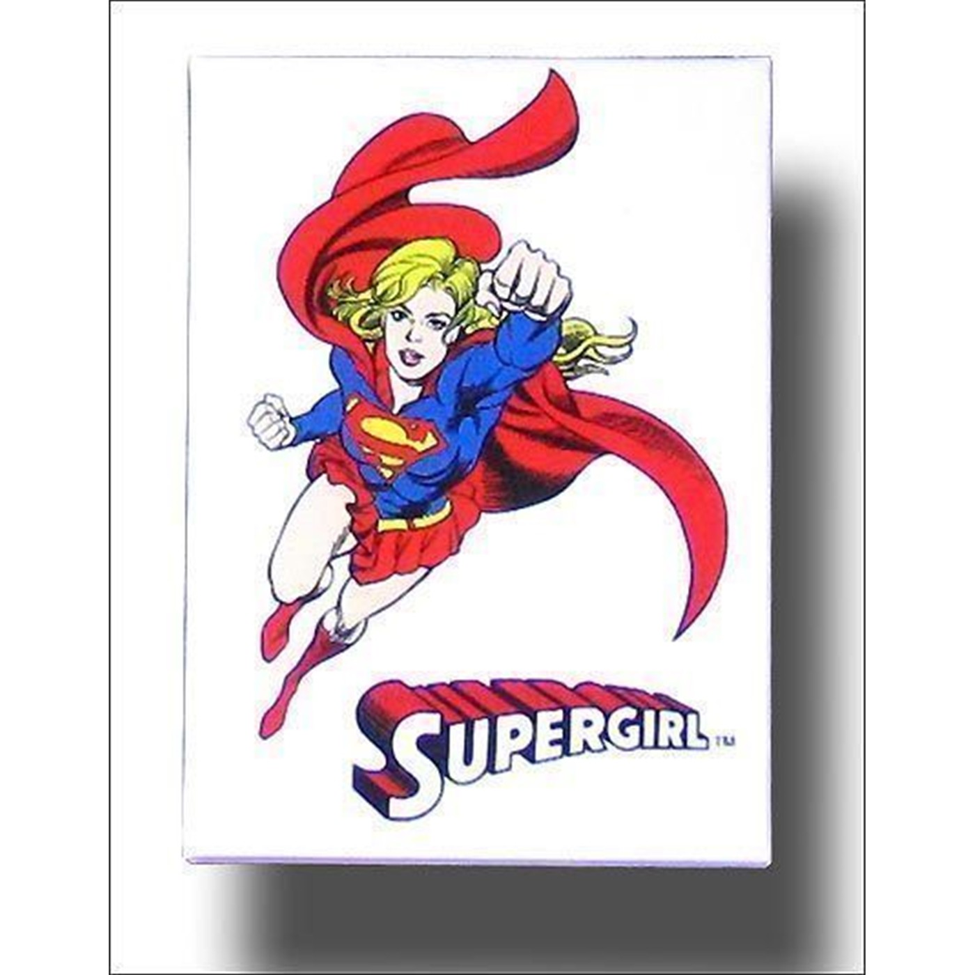 Supergirl Magnet White Punch Magnet