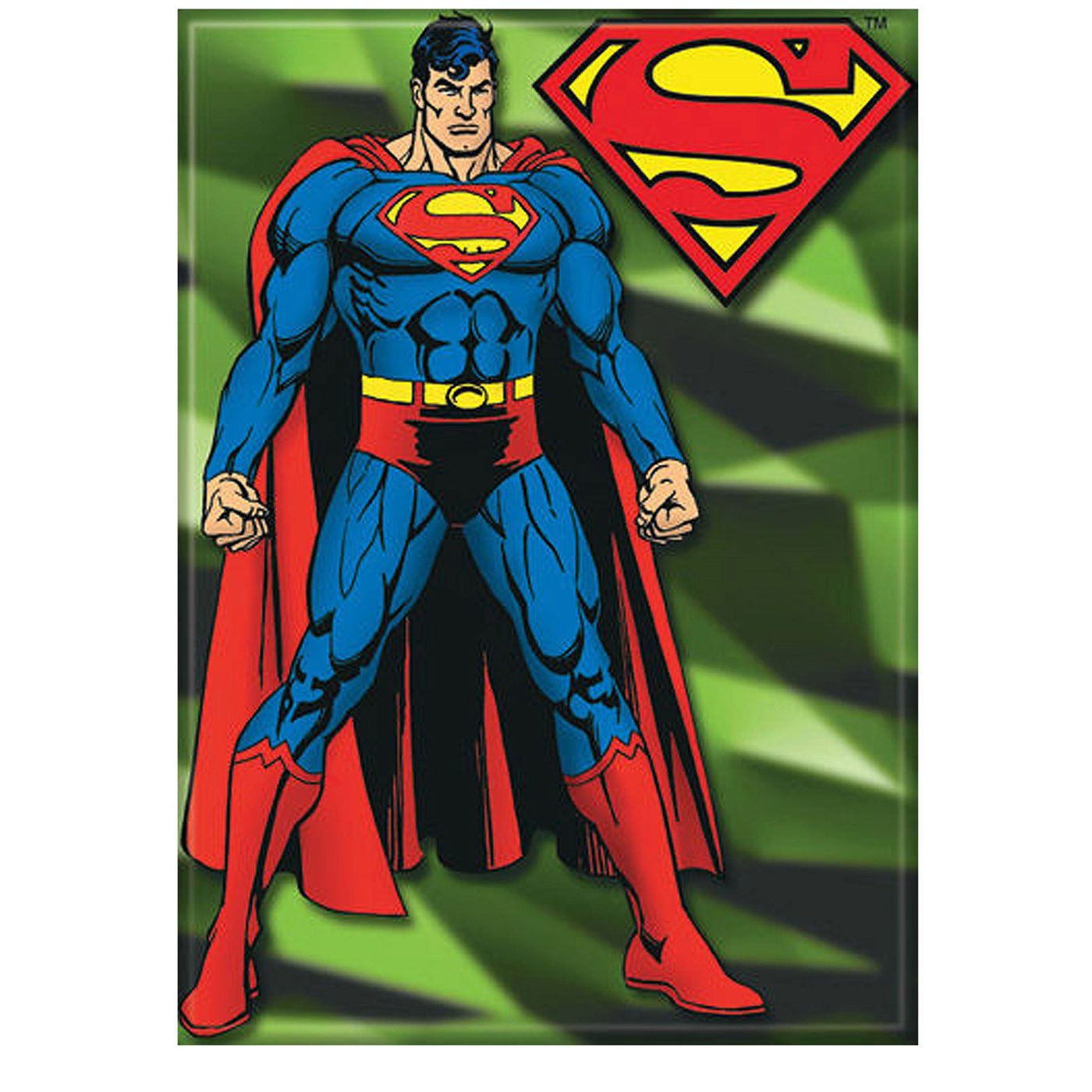 Superman Magnet Green