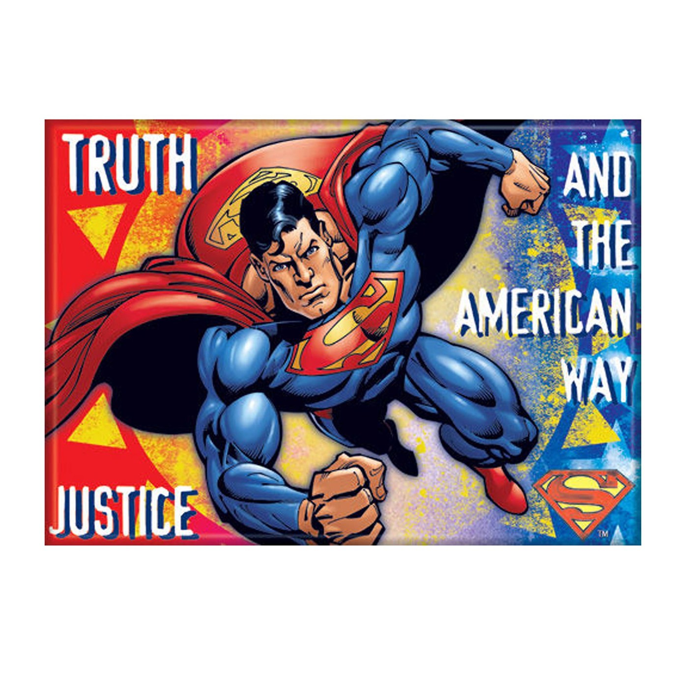 Superman Truth and Justice Magnet