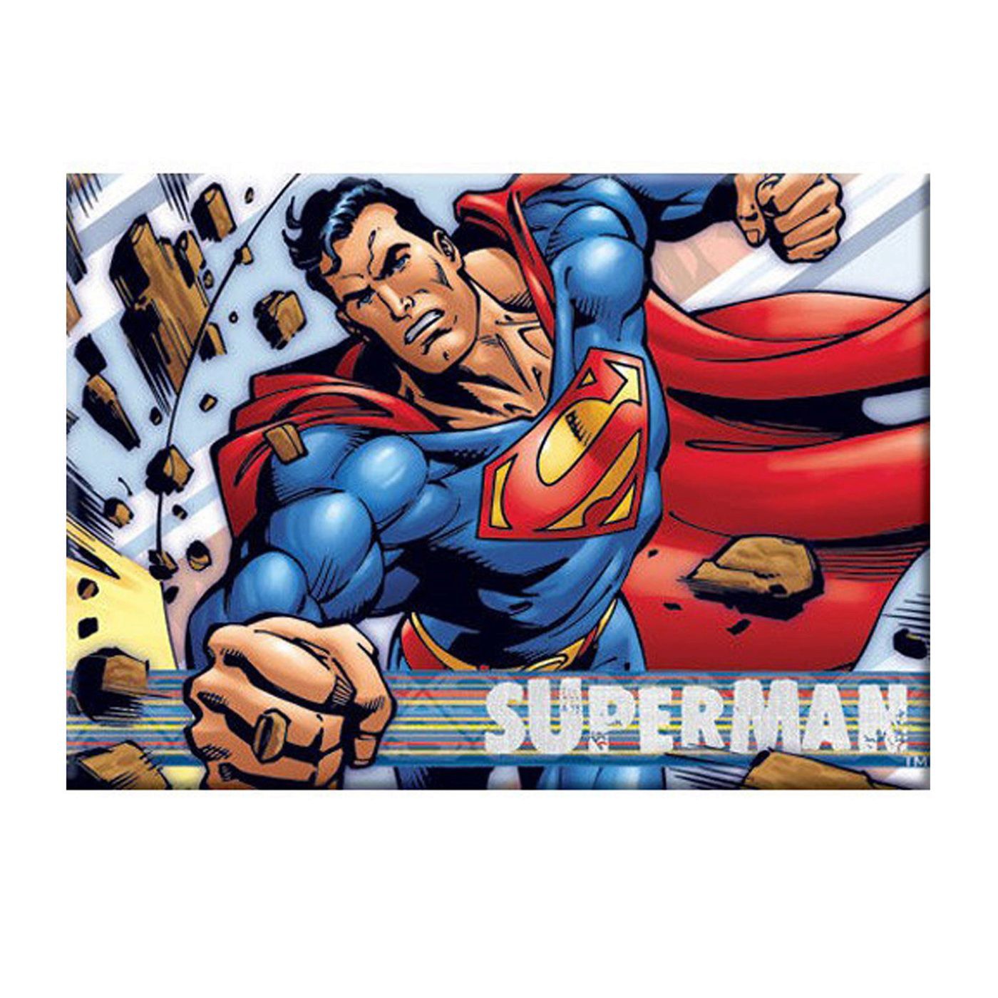 Superman Magnet Punching Wall, White