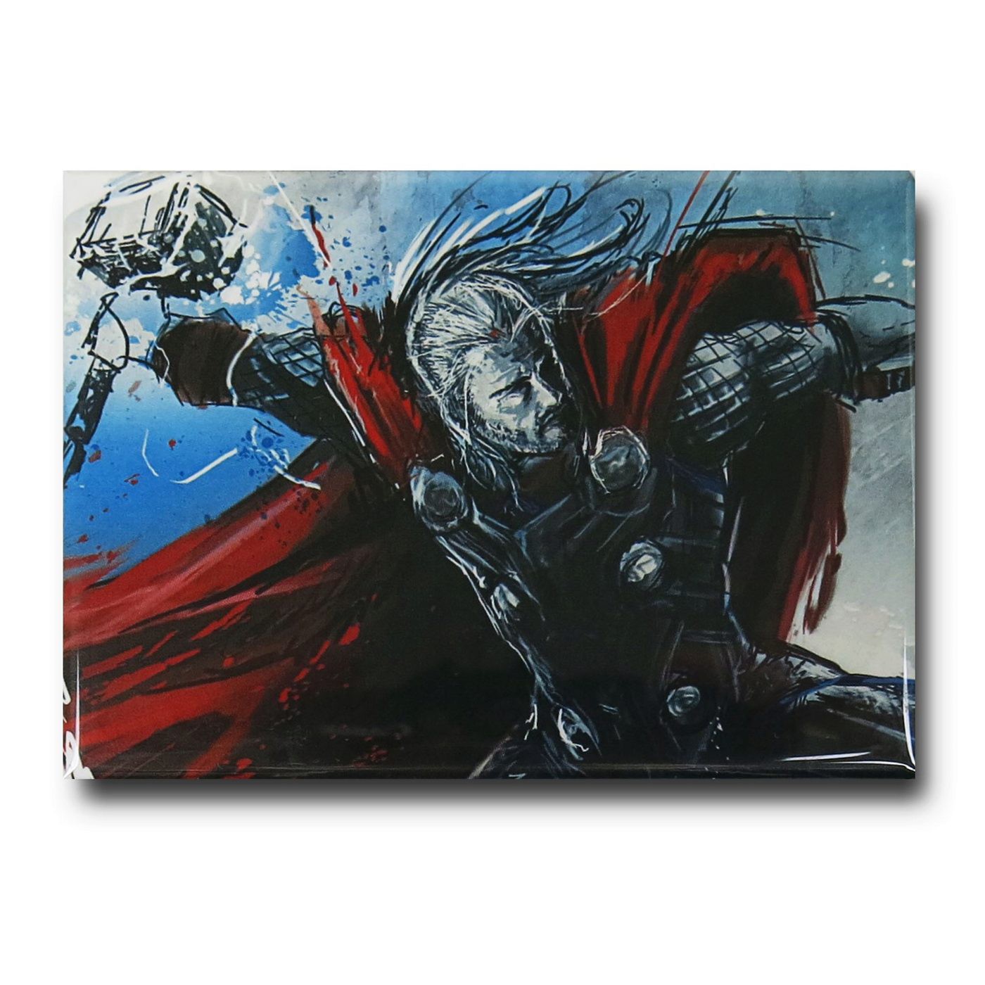 Thor Age of Ultron Distressed Magnet, Blue