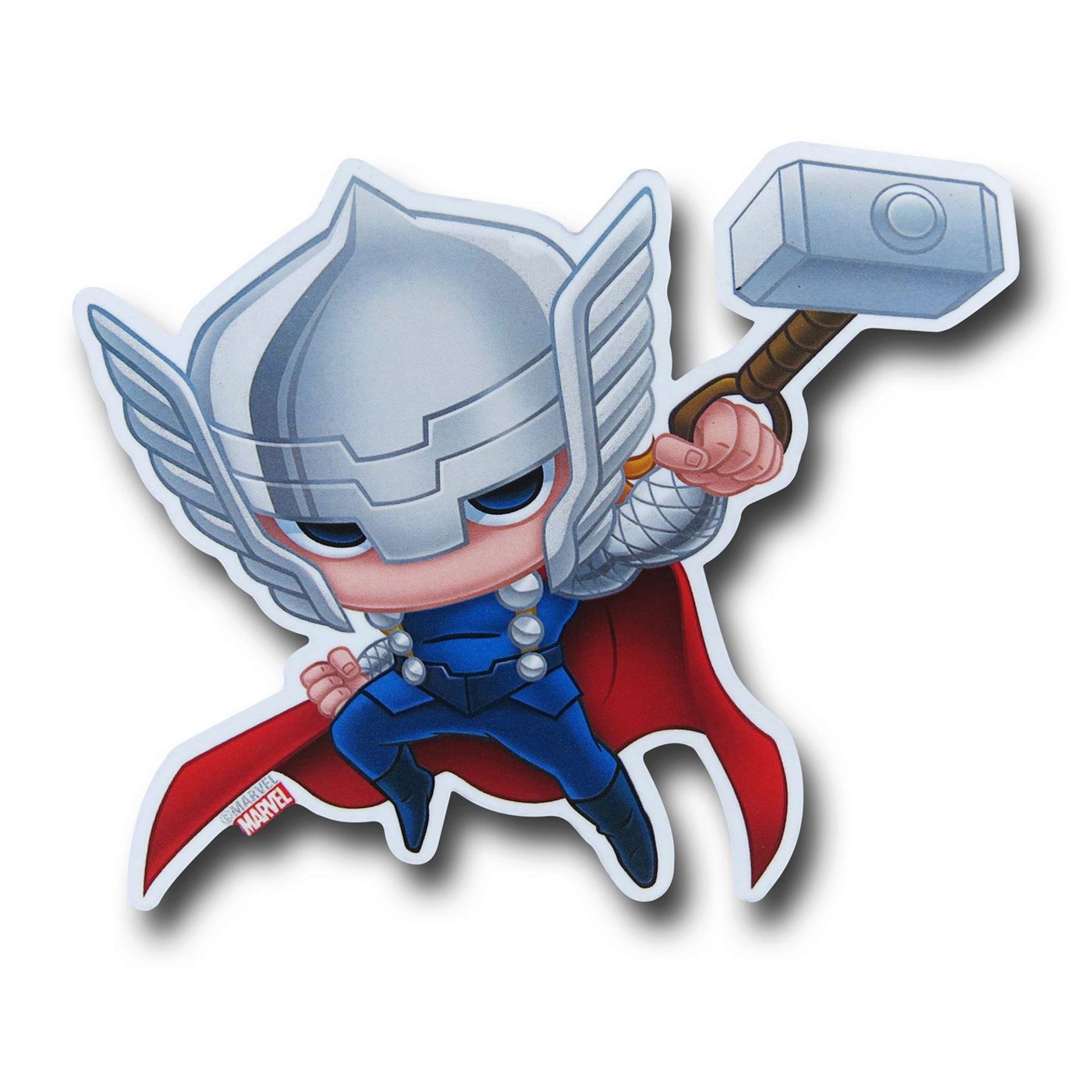 Thor Funky Chunky Magnet, Red