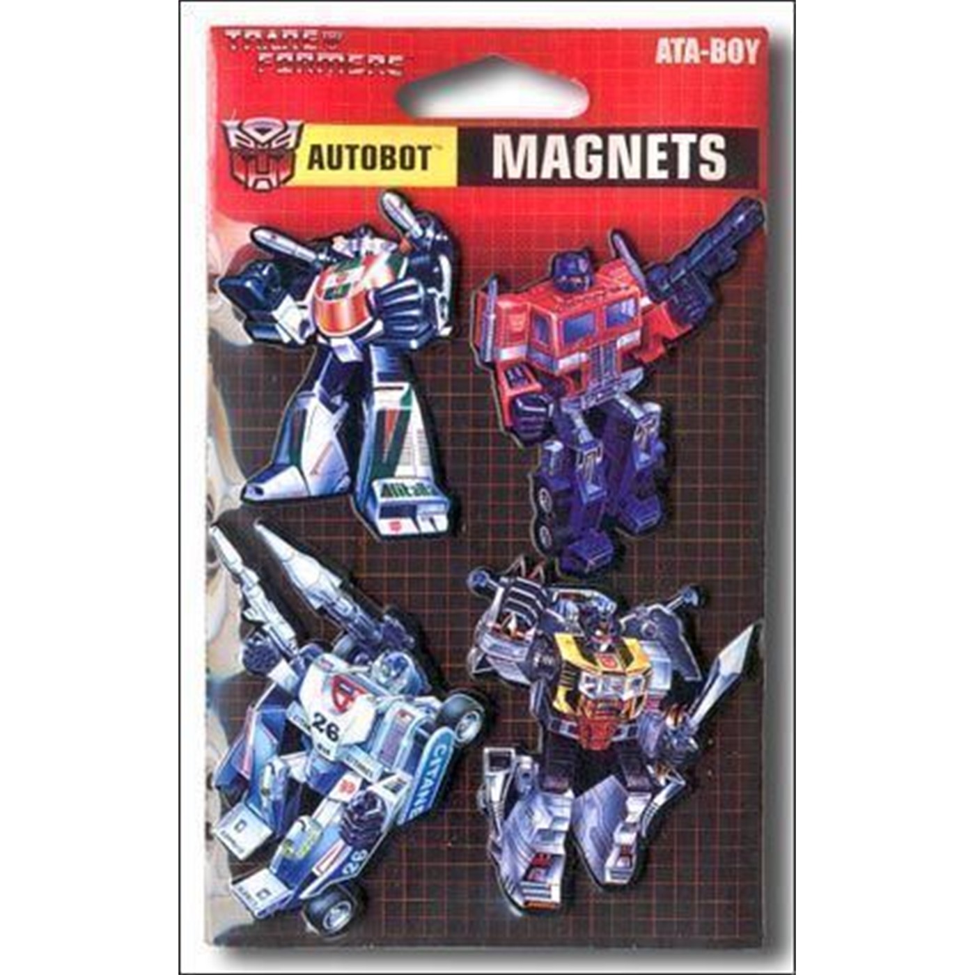 Transfomer Magnet Set of Four