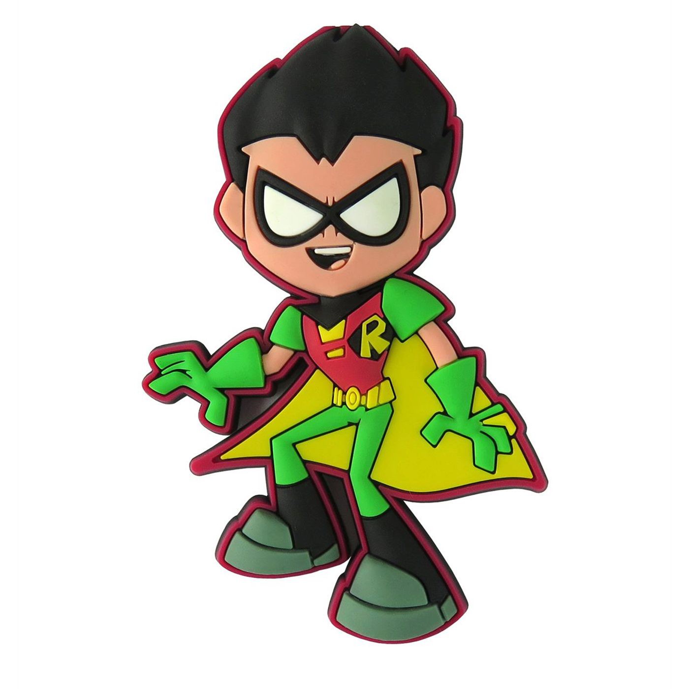 Teen Titans Robin PVC Magnet, Green