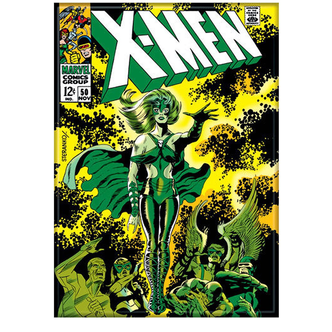 Uncanny X-Men #50 Cover Magnet, Black