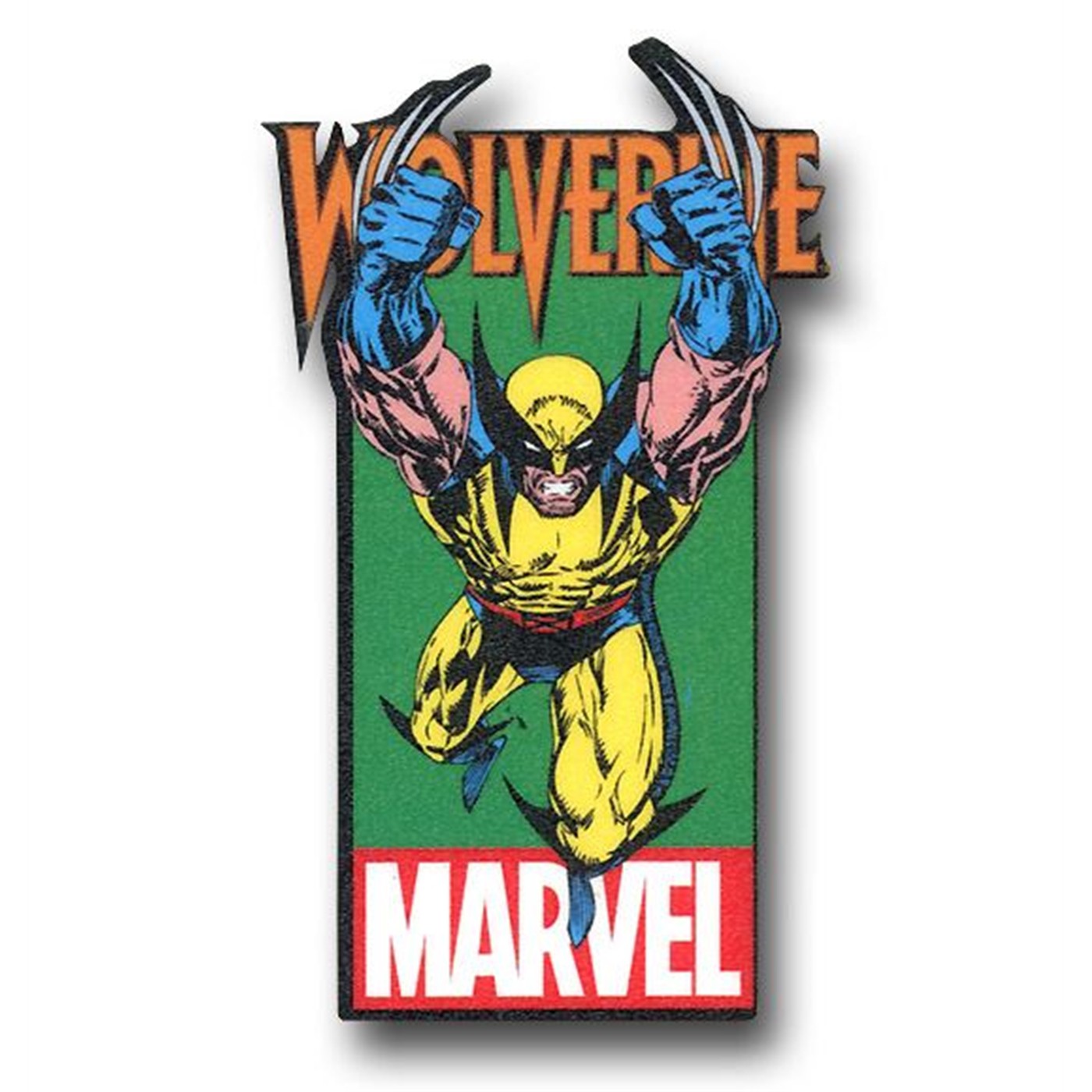 Wolverine With Logo Funky Chunky Magnet