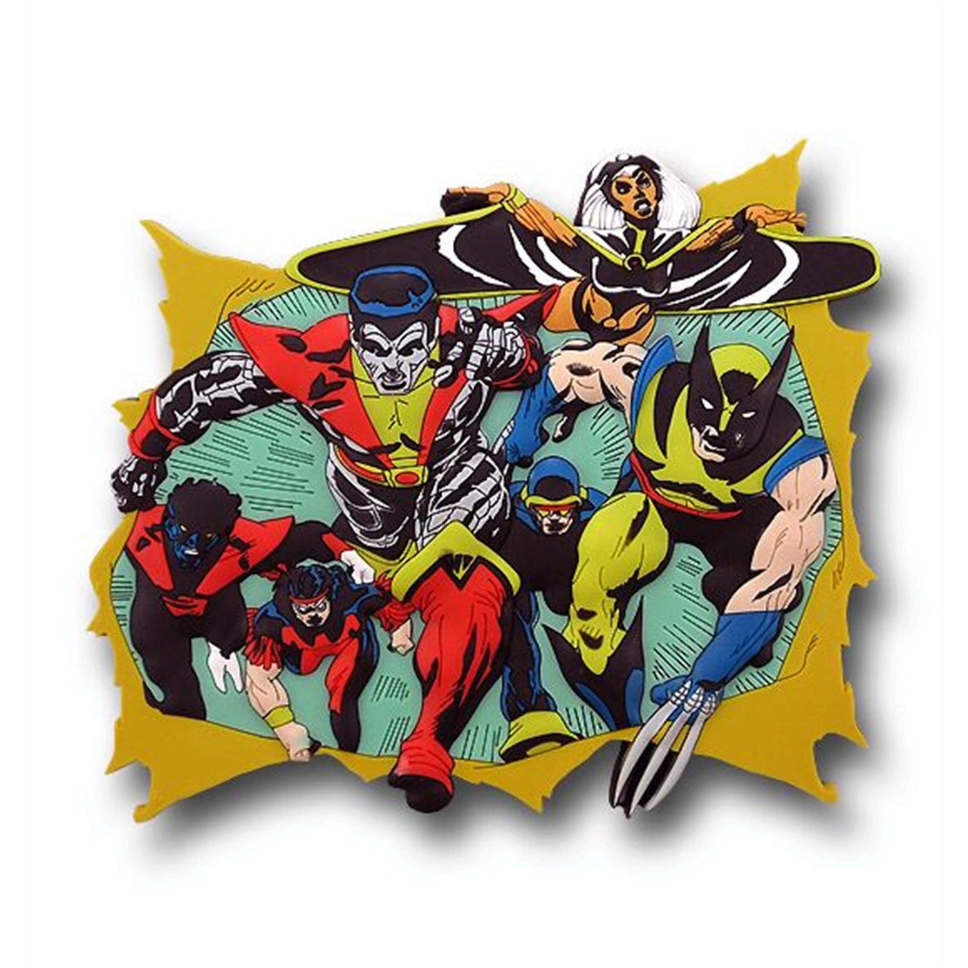 X-Men 3D Die Cut Rubber Magnet