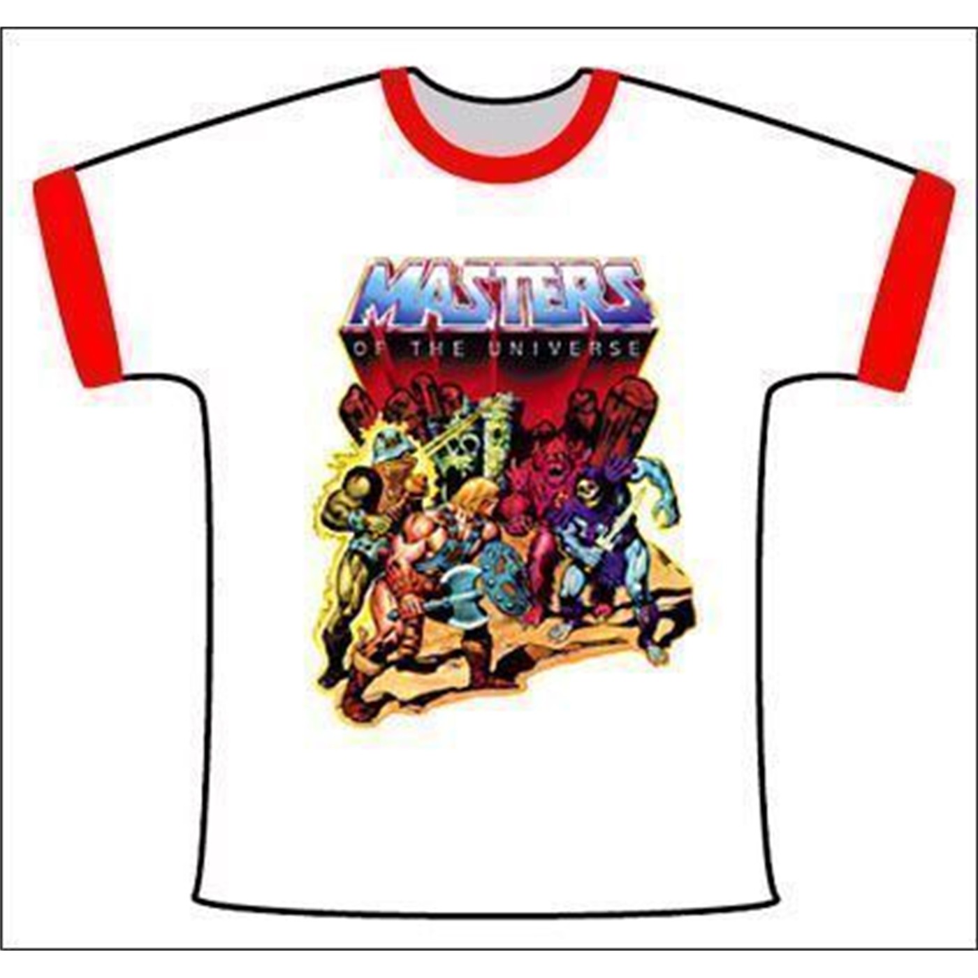 Masters Red Ringer T-Shirt