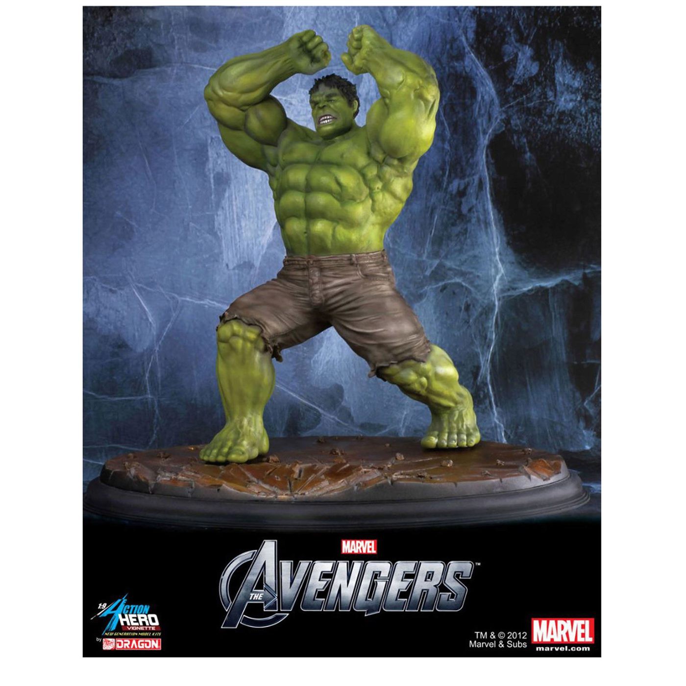 Hulk Figure Dragon Model Kit, Green