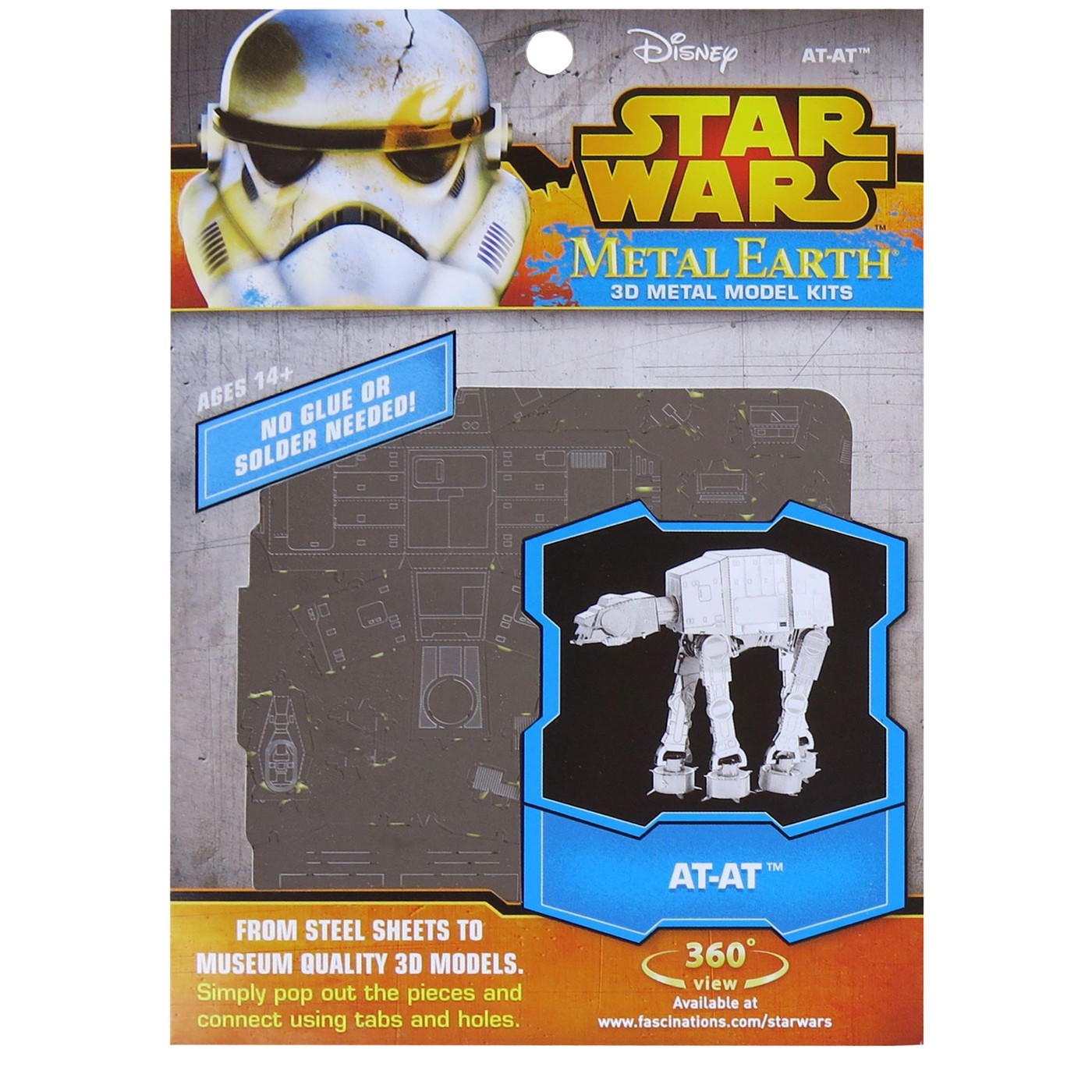 star wars metal earth model kit