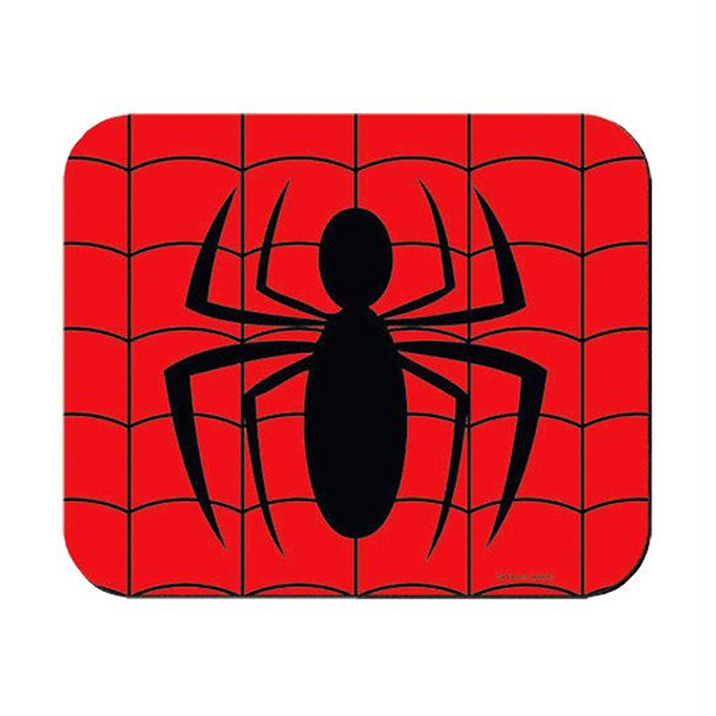 Spiderman Symbol Mousepad, Red
