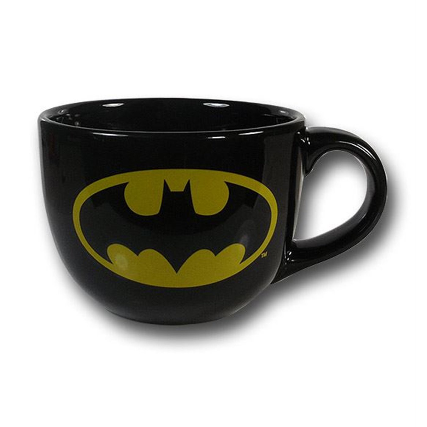 Batman Symbol 24oz Soup Mug, Black