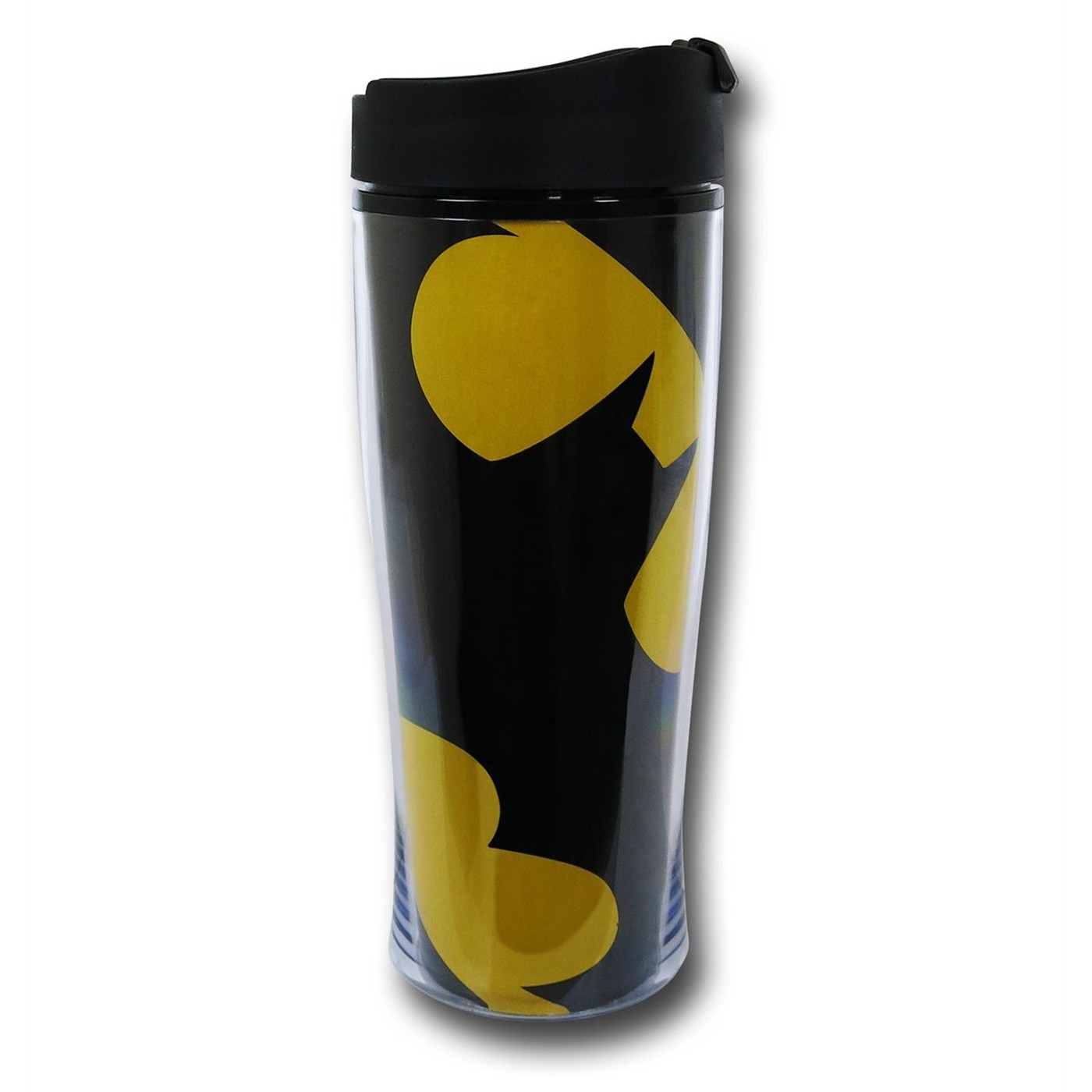 Batman Angled Symbol Travel Mug, Black