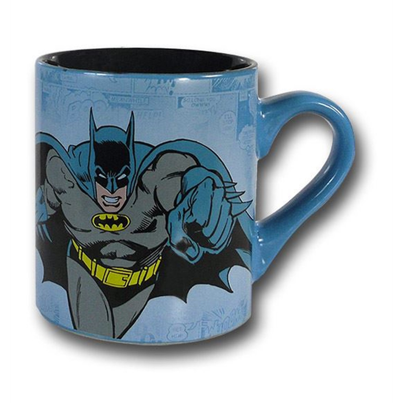 Batman Blue Charging Image Mug, Blue