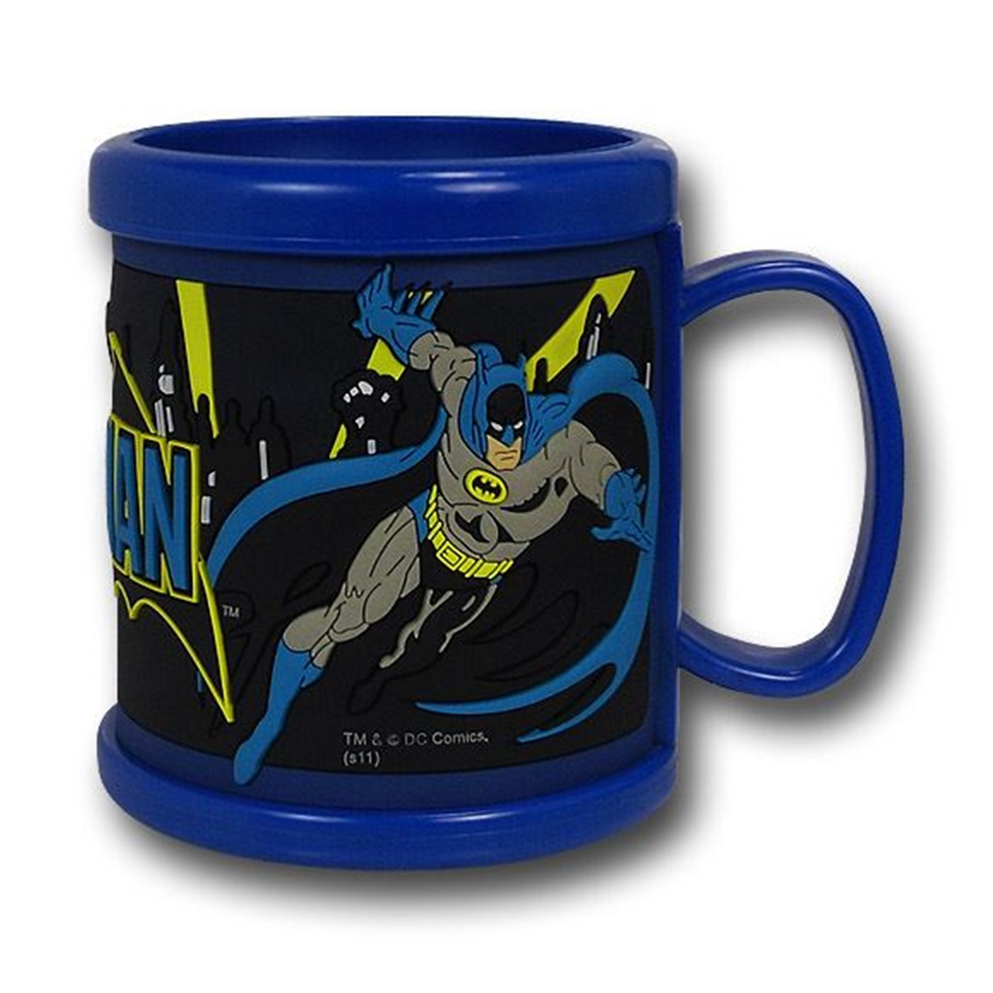 Batman Gotham Knight Plastic Mug, Blue