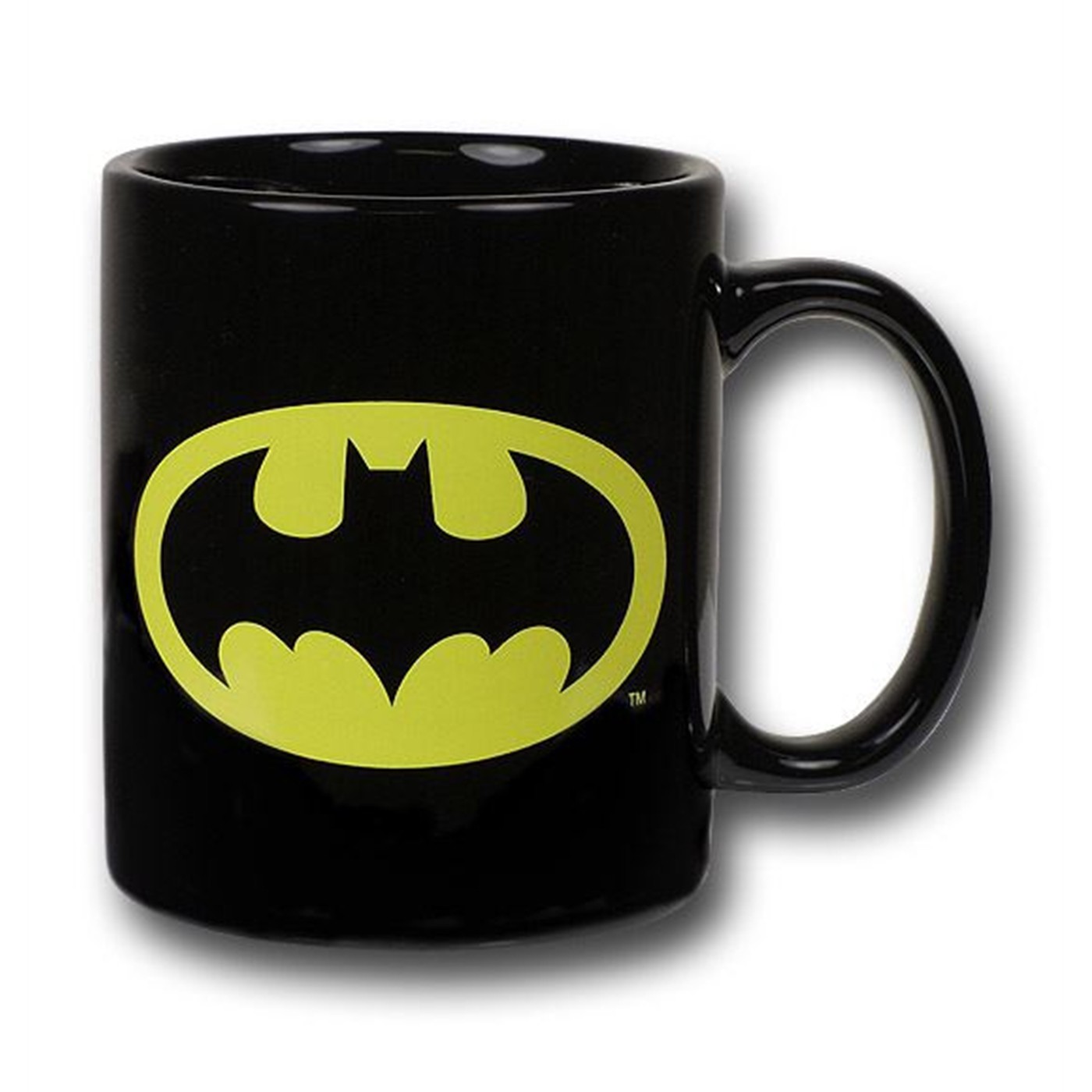 Batman Symbol Ceramic Mug, Black